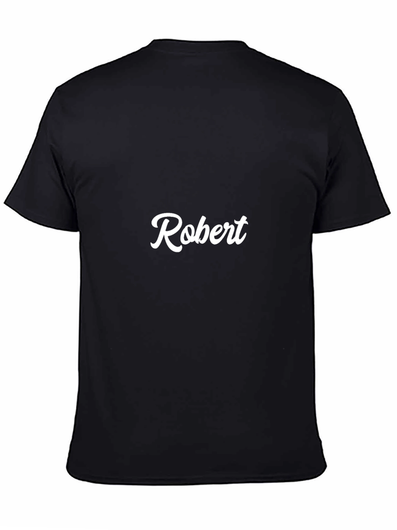 Personalized Robert Black T-Shirt