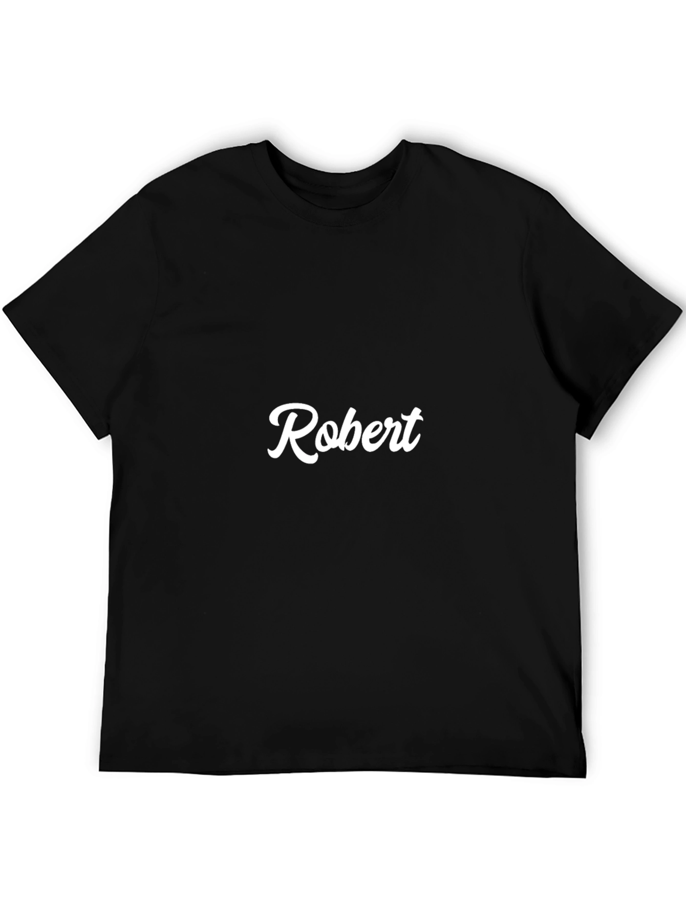 Personalized Robert Black T-Shirt