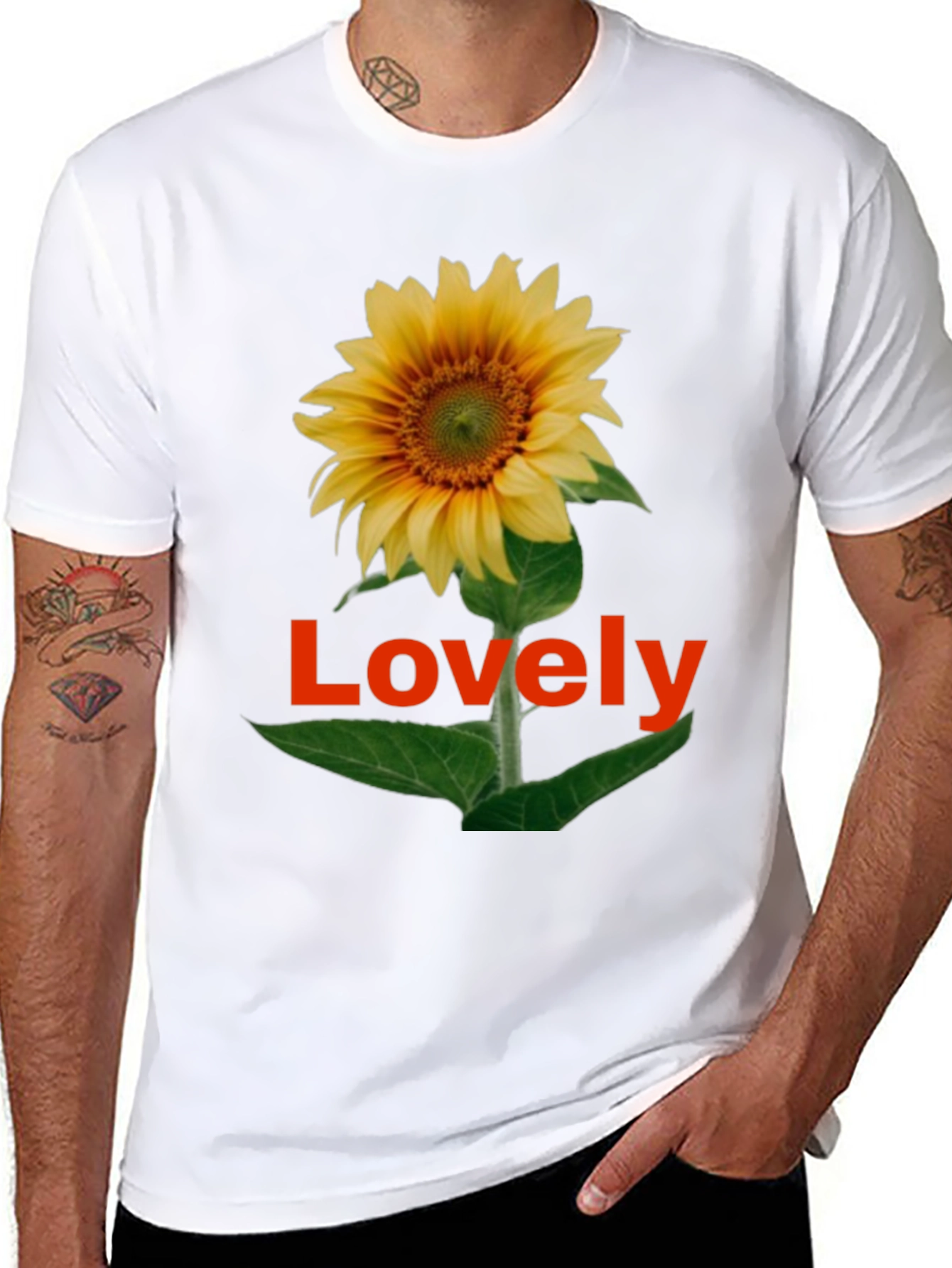 Sunflower Lovely Graphic Tee