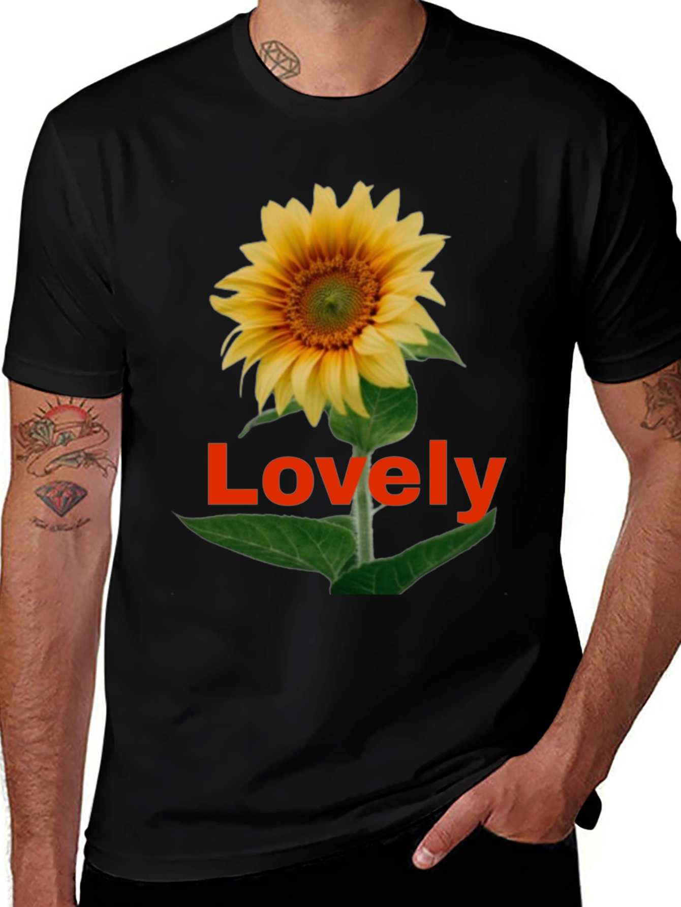 Sunflower Lovely Graphic Tee