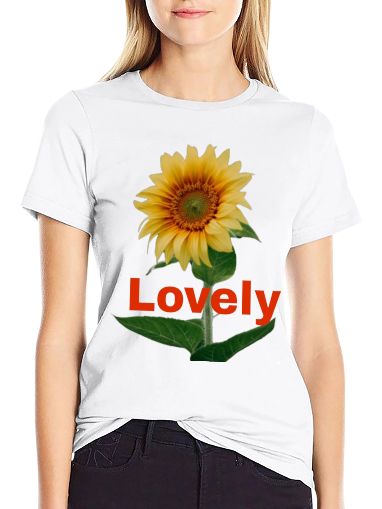 Sunflower Lovely Graphic Tee