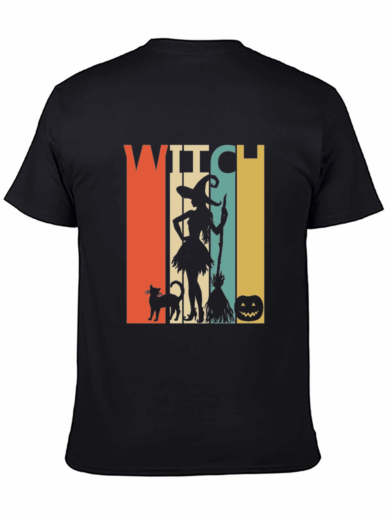 Witch Halloween T-Shirt - Retro Style Tee