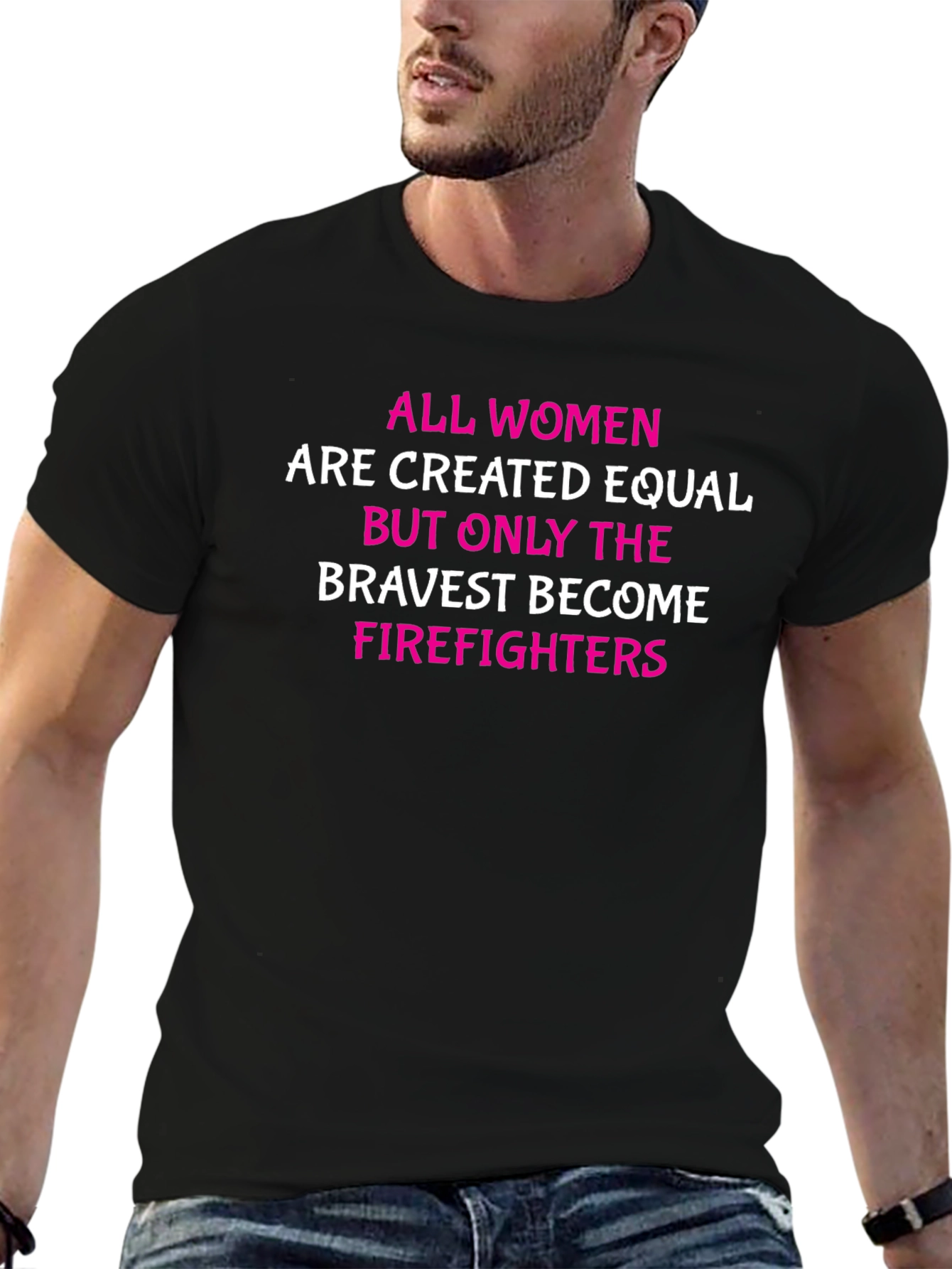Bravest Firefighters T-Shirt - Women Empowerment