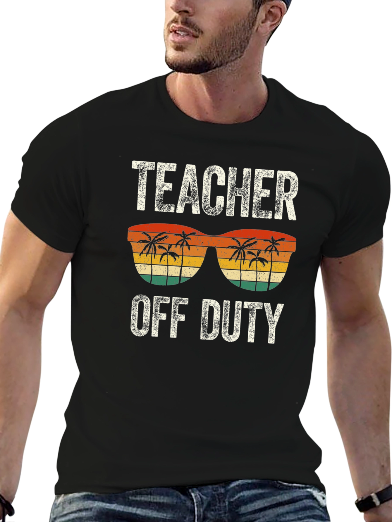 Teacher Off Duty Graphic T-Shirt