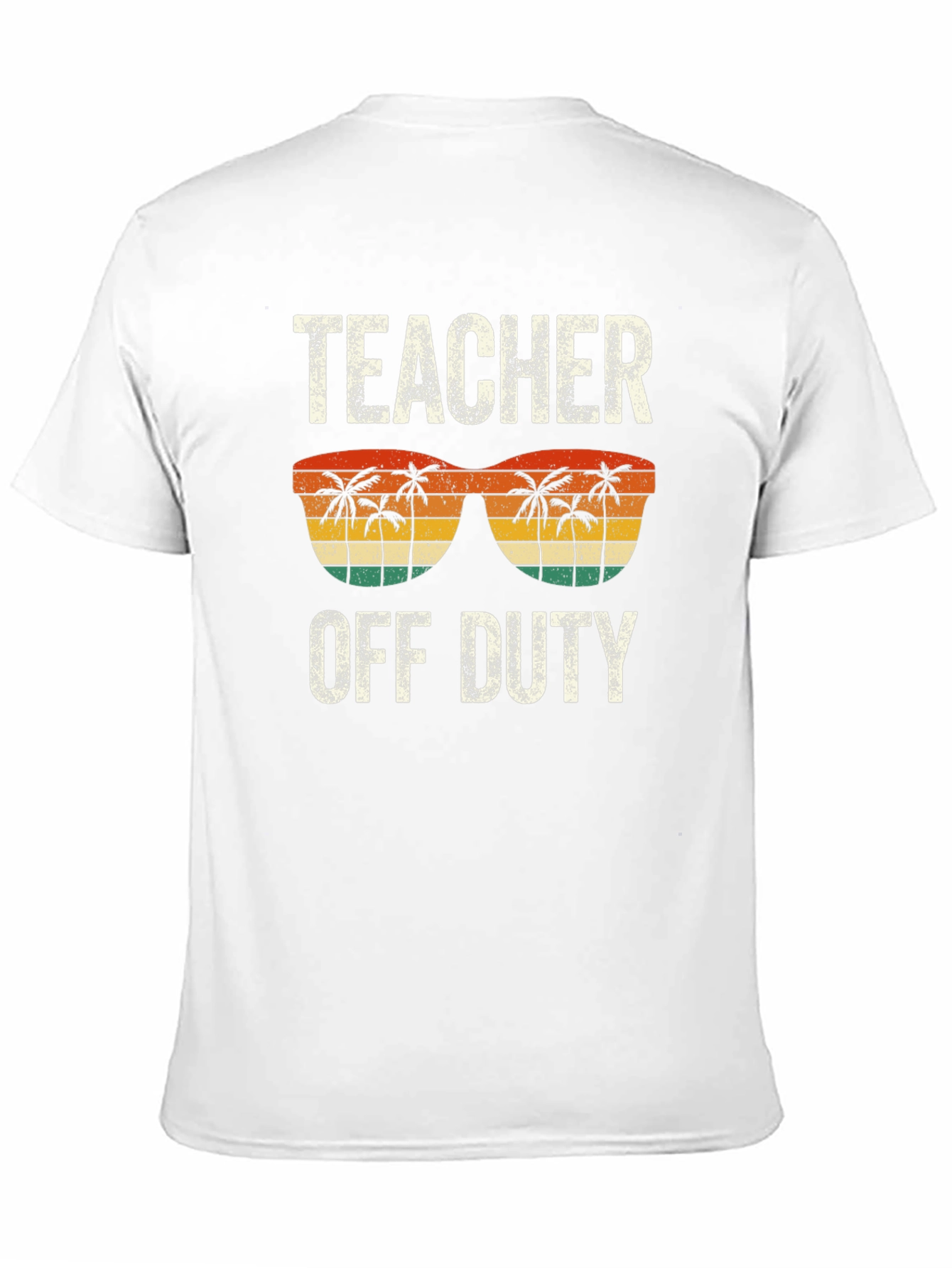 Teacher Off Duty Graphic T-Shirt