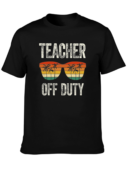 Teacher Off Duty Graphic T-Shirt