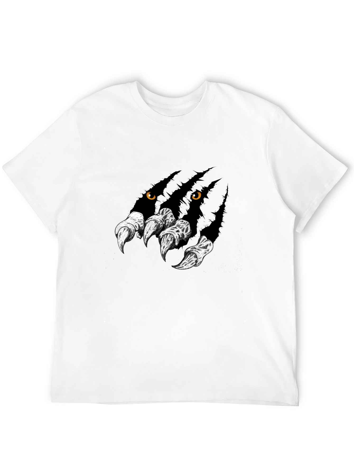 Monster Claw Graphic Black T-Shirt