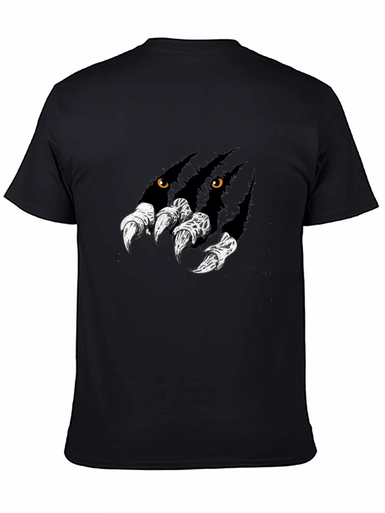 Monster Claw Graphic Black T-Shirt