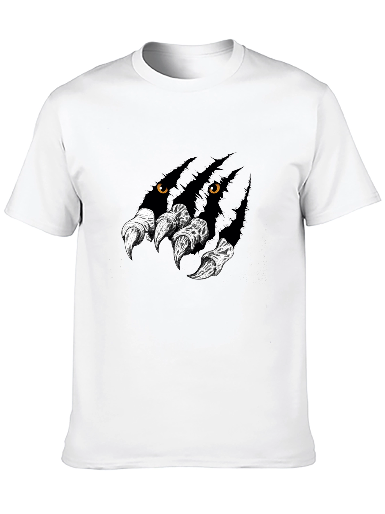 Monster Claw Graphic Black T-Shirt