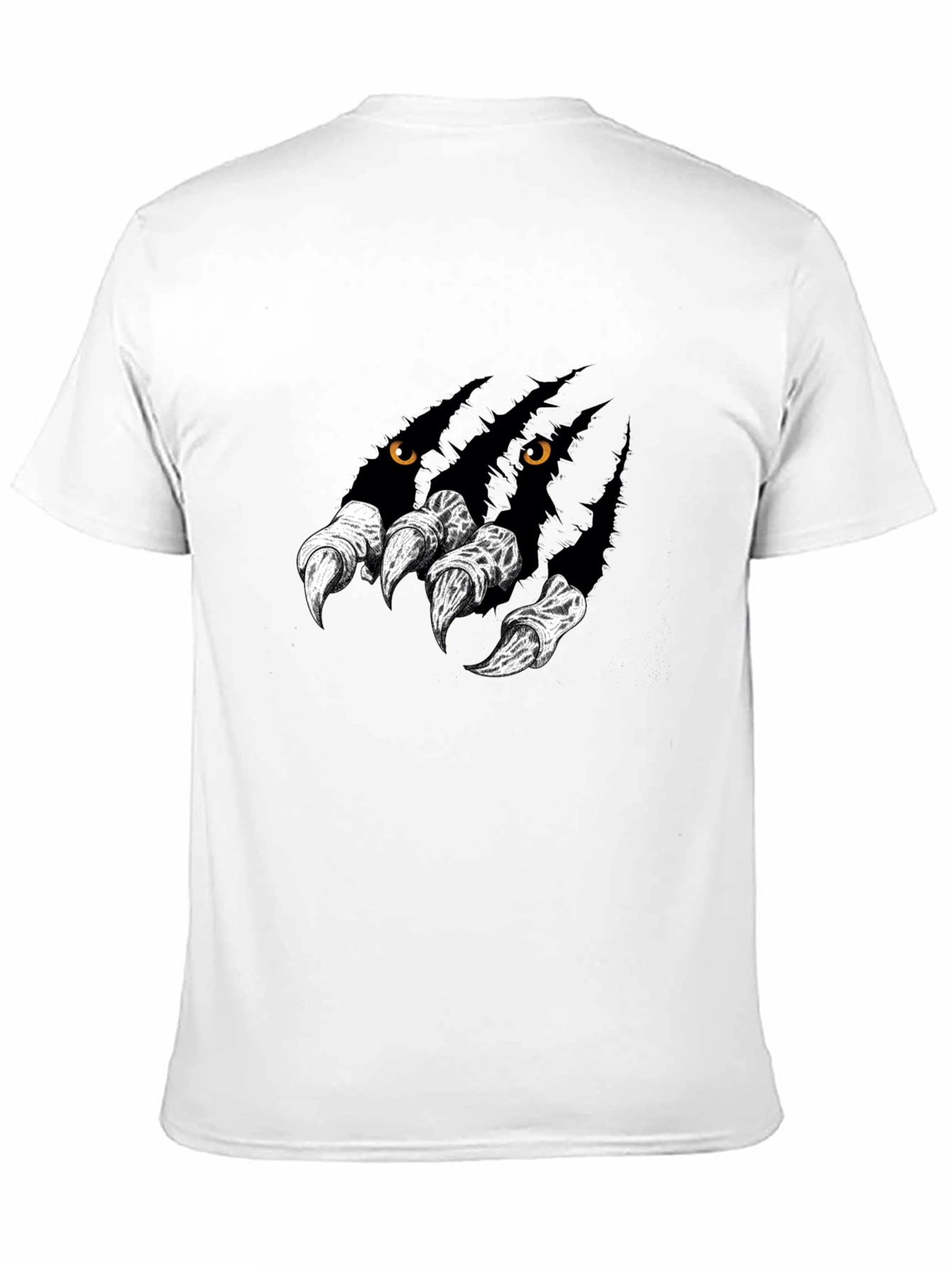 Monster Claw Graphic Black T-Shirt