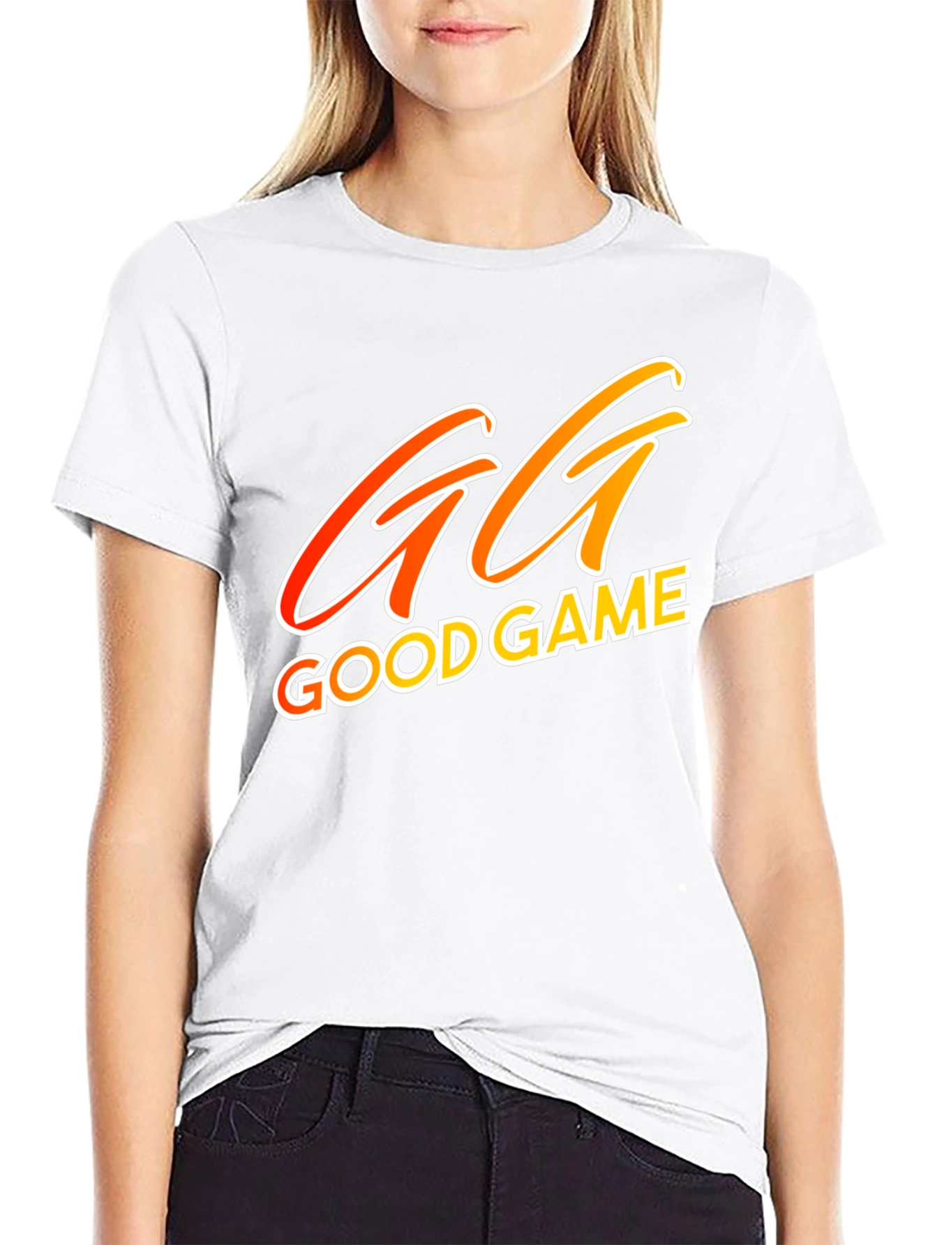 GG Good Game Black T-Shirt