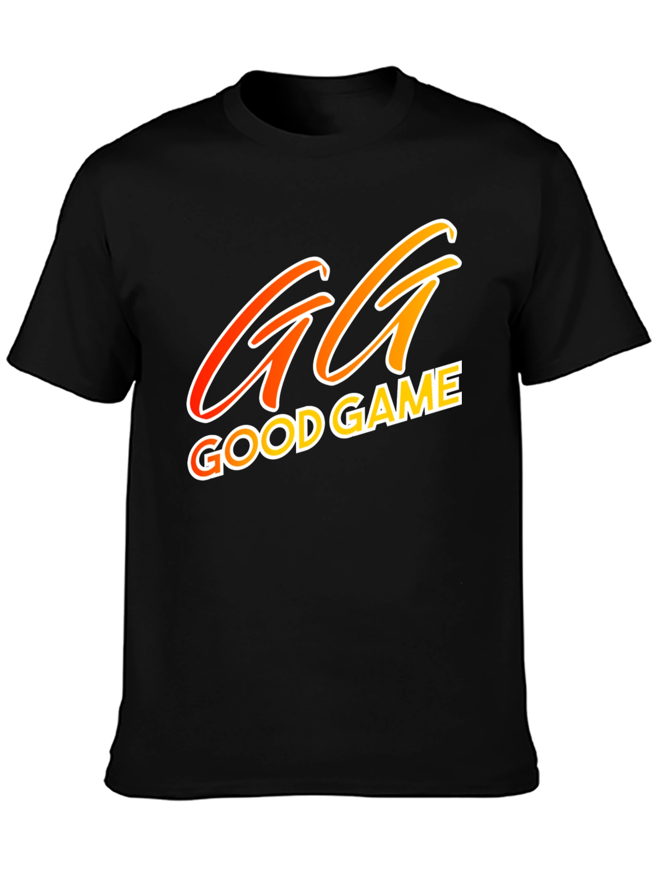 GG Good Game Black T-Shirt