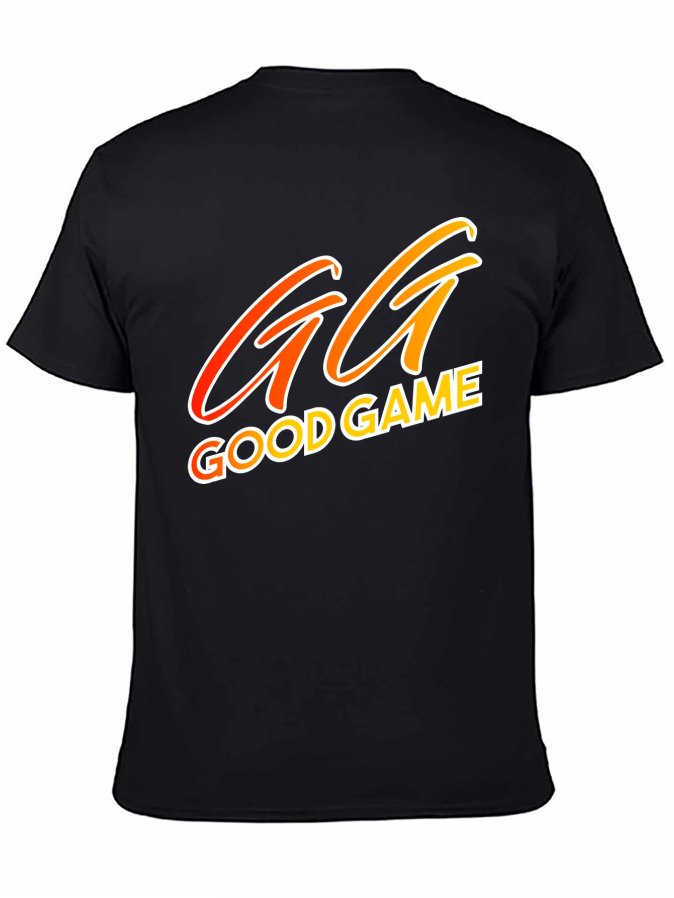 GG Good Game Black T-Shirt