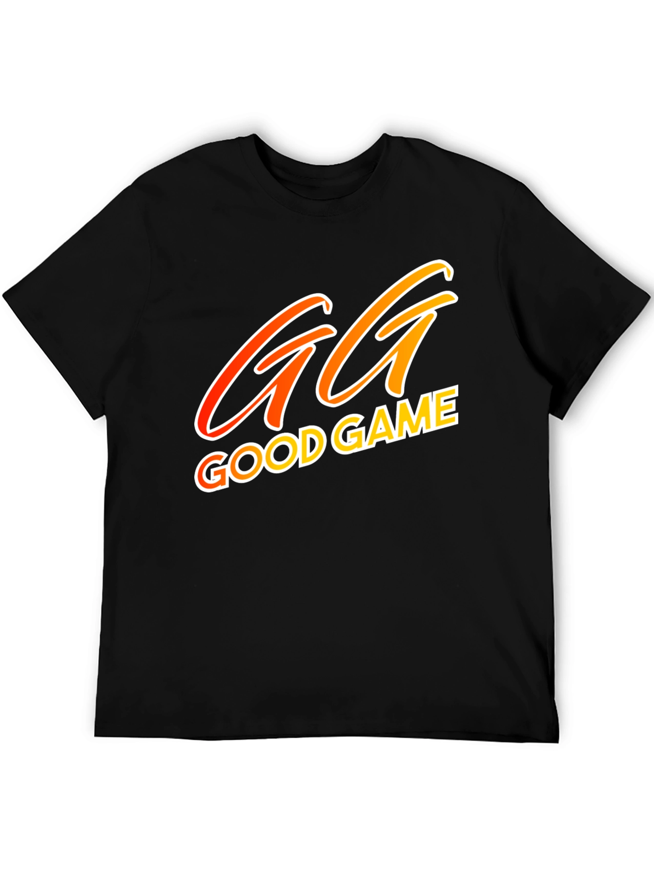 GG Good Game Black T-Shirt