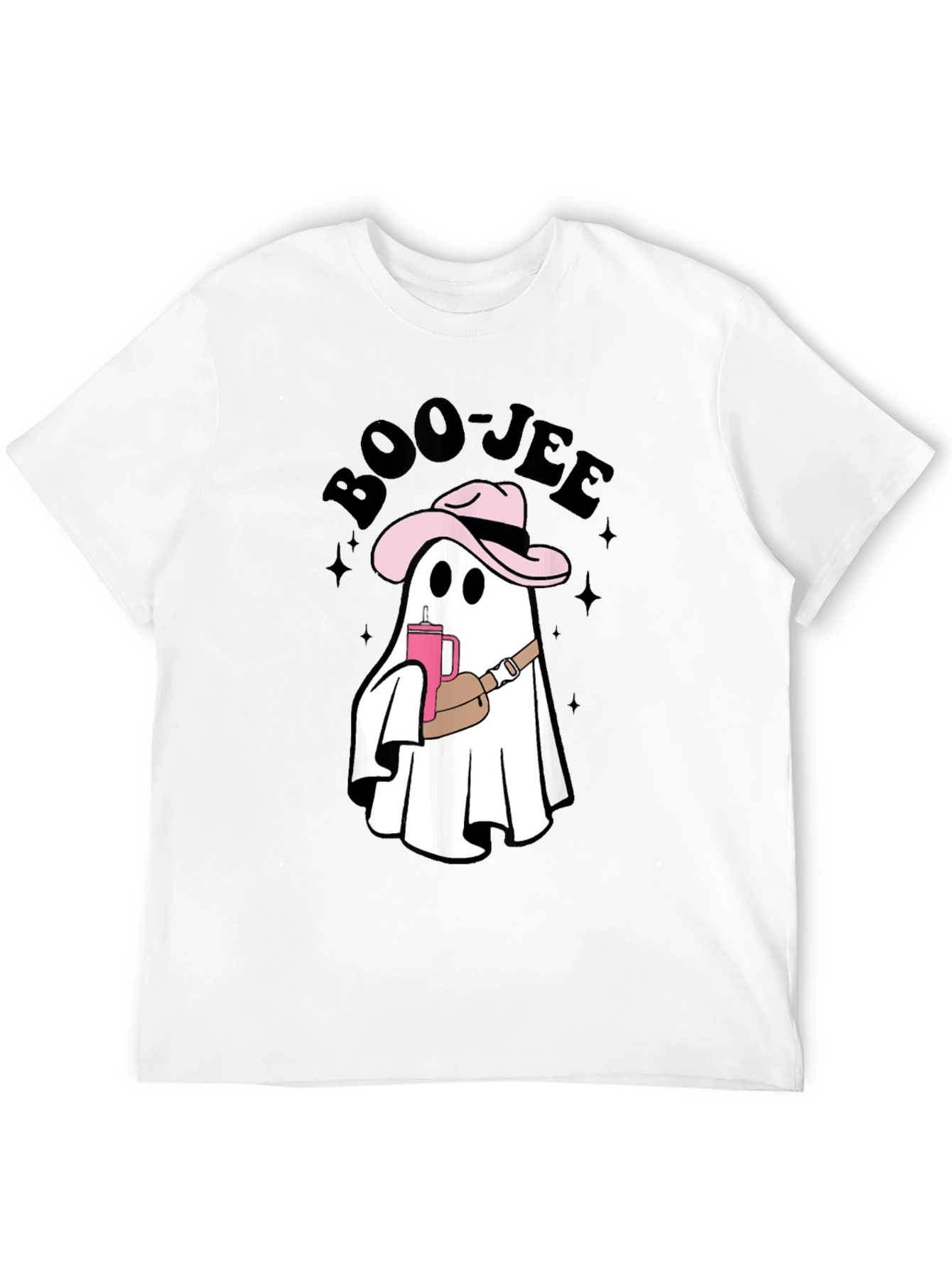 Boo-jee Cowboy Ghost T-Shirt - Spooky Chic Style