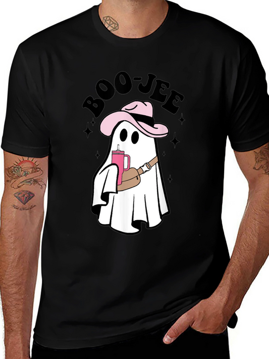 Boo-jee Cowboy Ghost T-Shirt - Spooky Chic Style