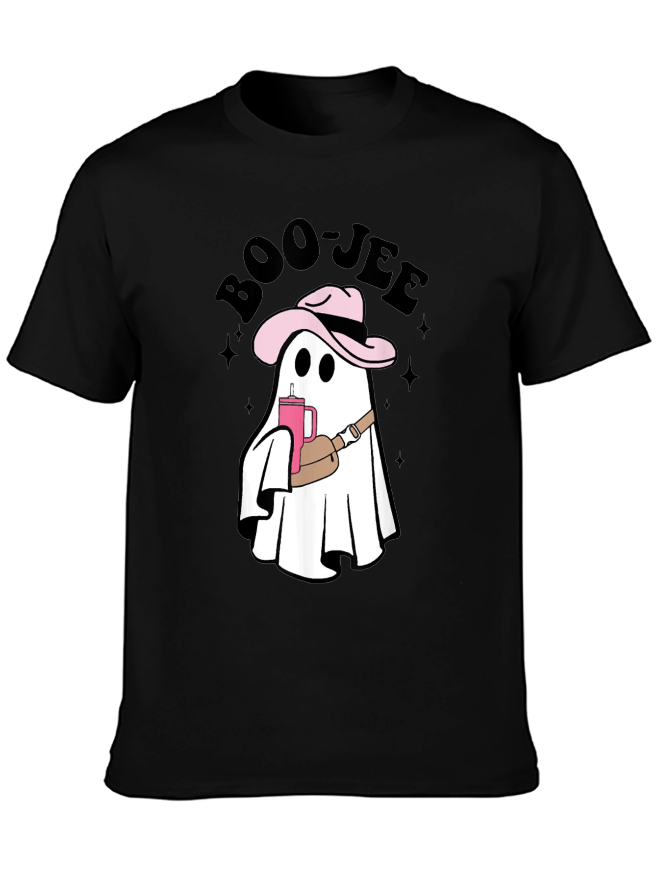 Boo-jee Cowboy Ghost T-Shirt - Spooky Chic Style