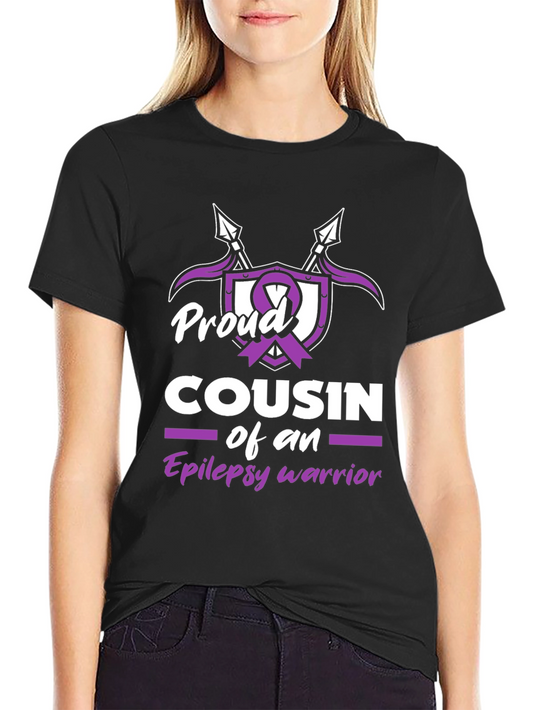 Proud Cousin of an Epilepsy Warrior Graphic Tee