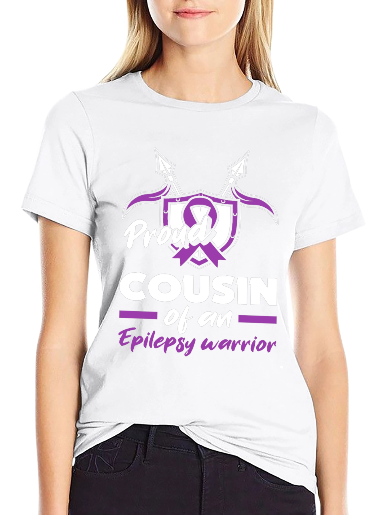 Proud Cousin of an Epilepsy Warrior Graphic Tee