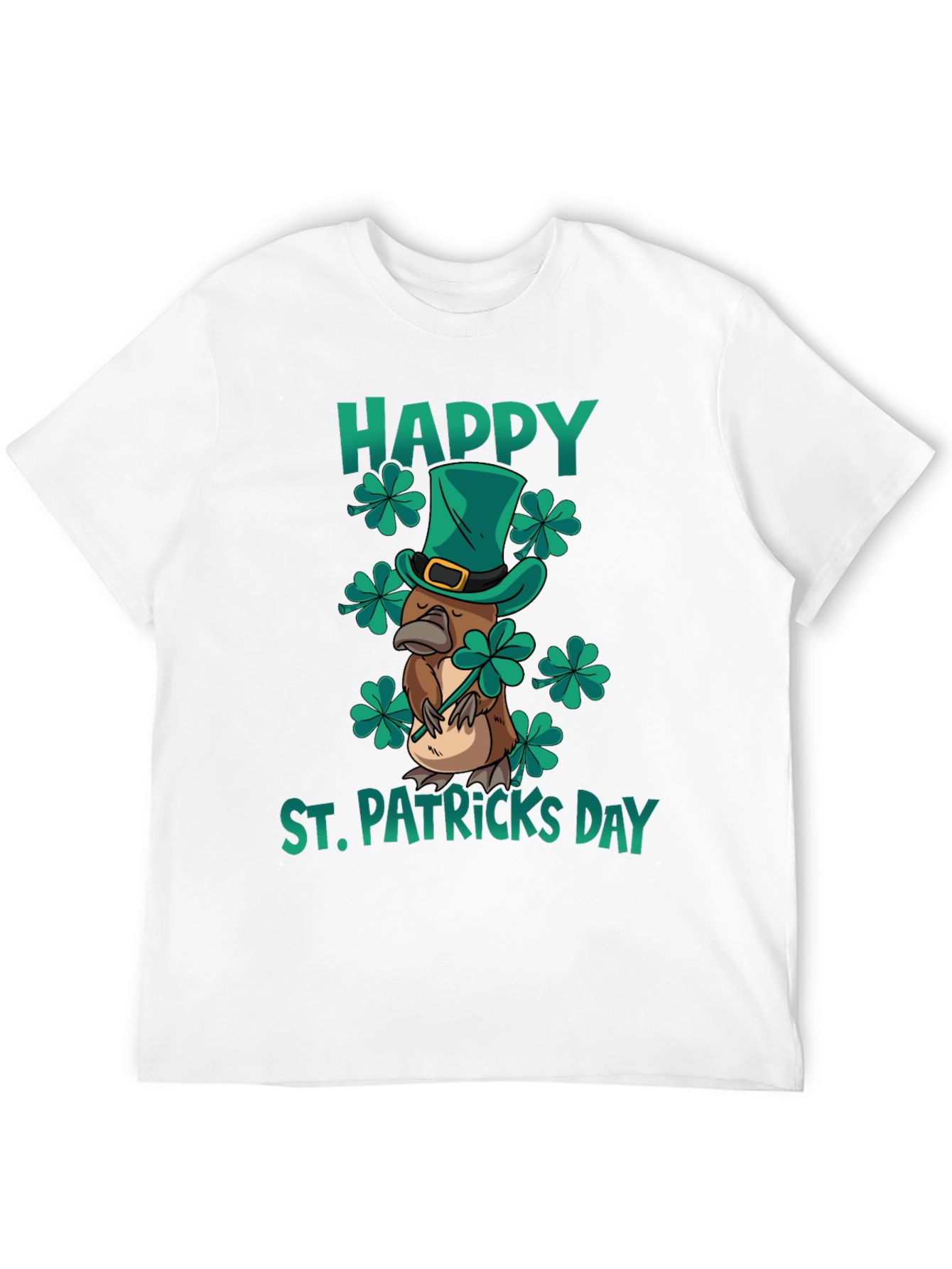 St. Patricks Day Platypus T-Shirt