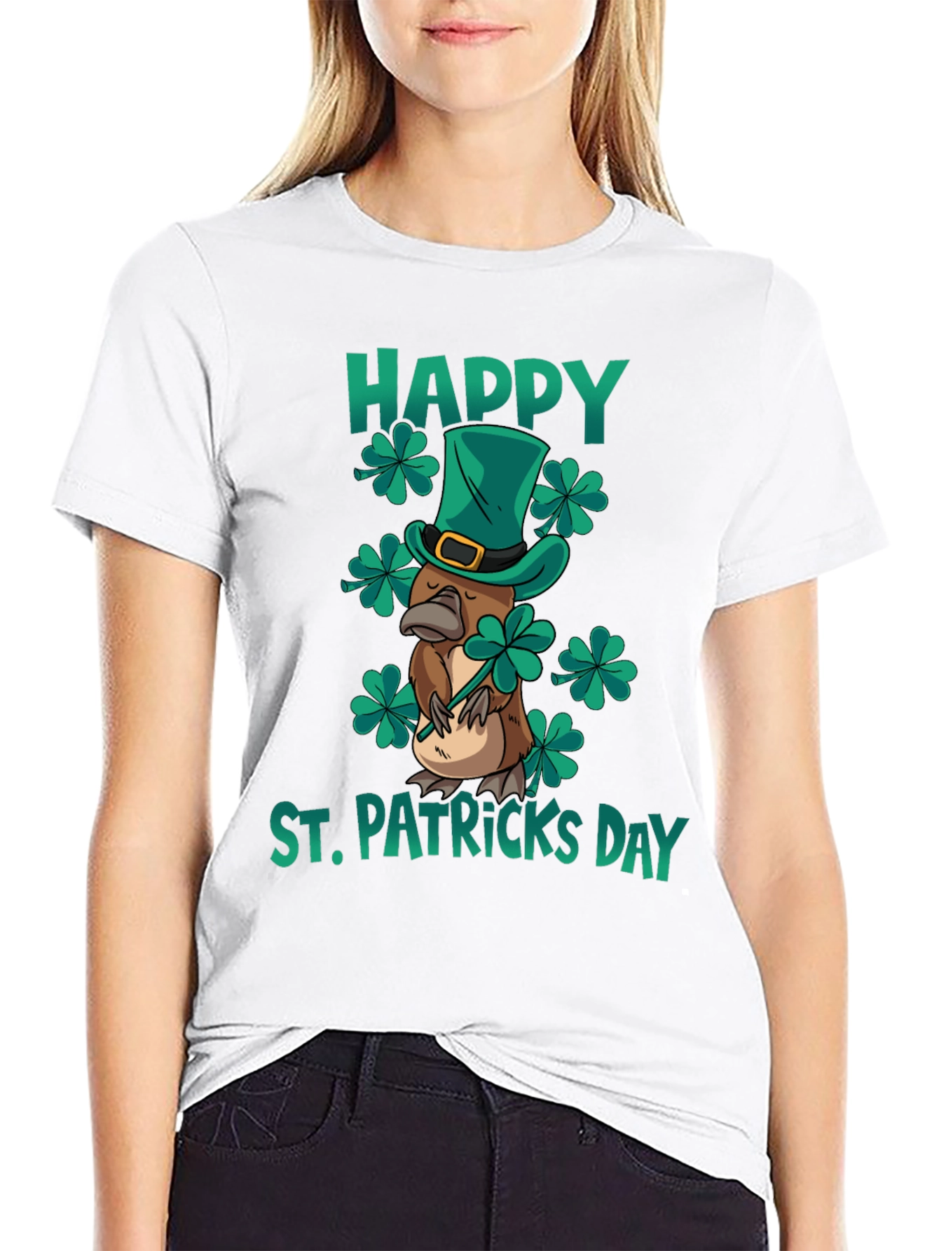 St. Patricks Day Platypus T-Shirt
