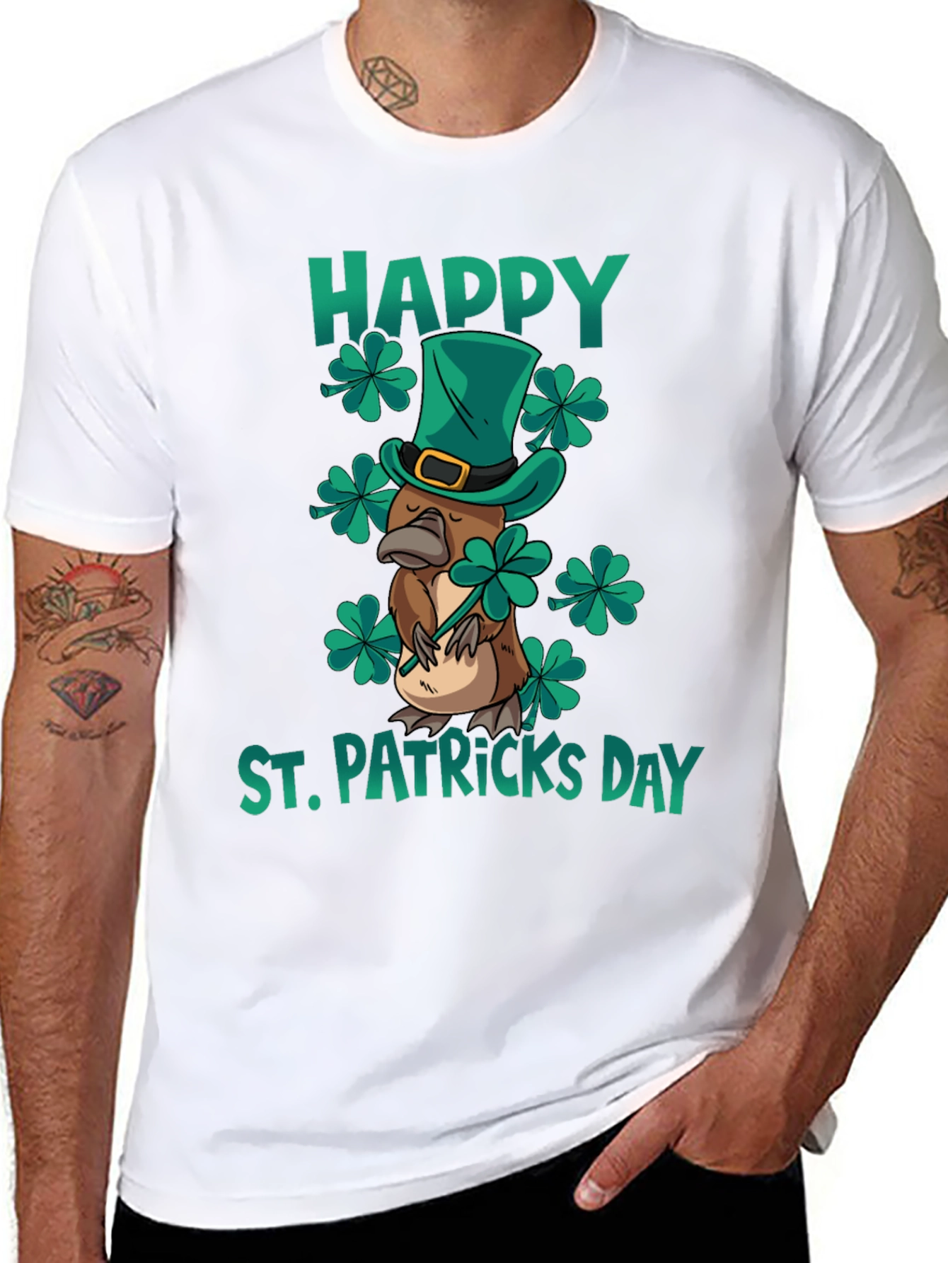 St. Patricks Day Platypus T-Shirt