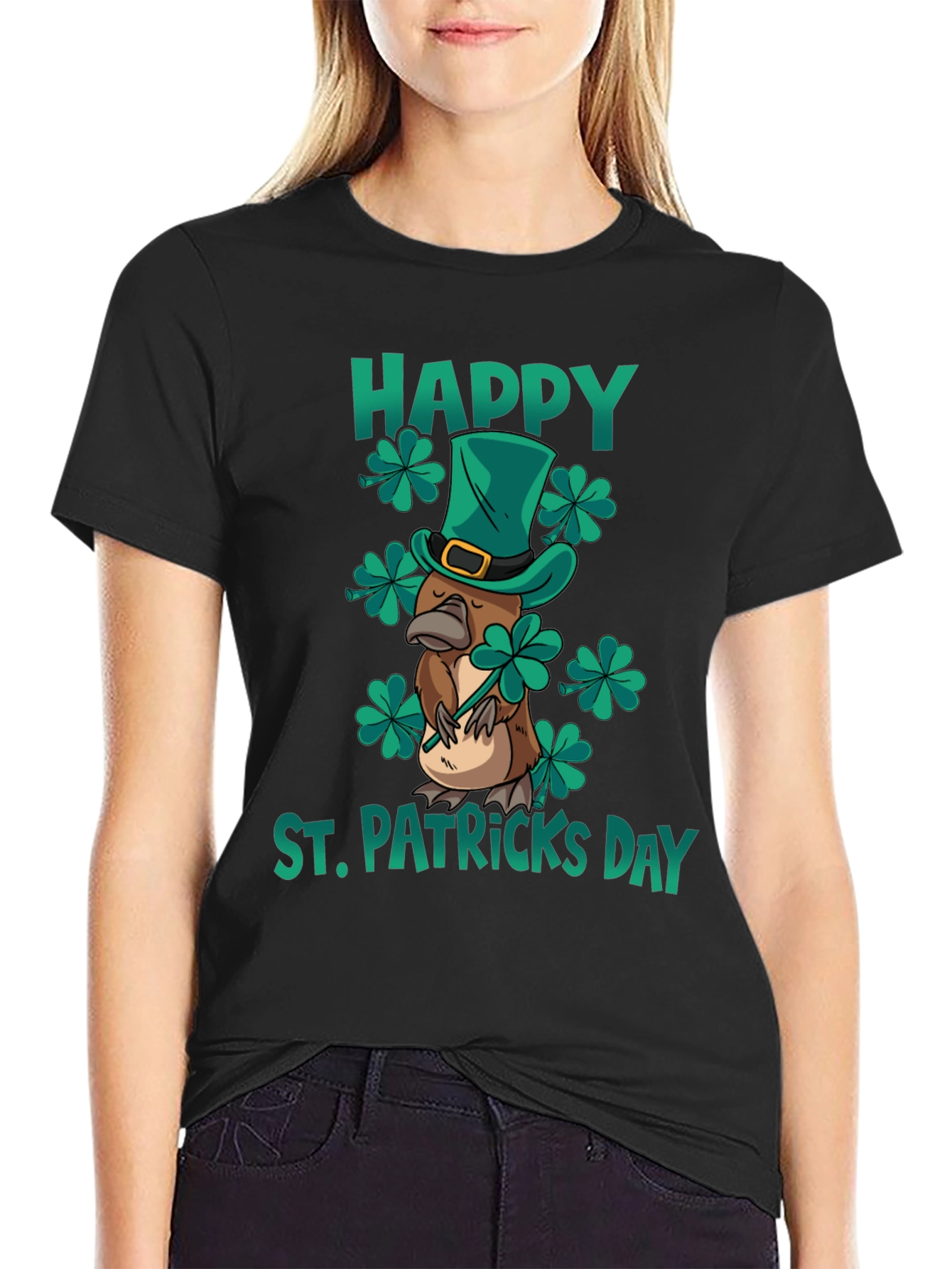 St. Patricks Day Platypus T-Shirt