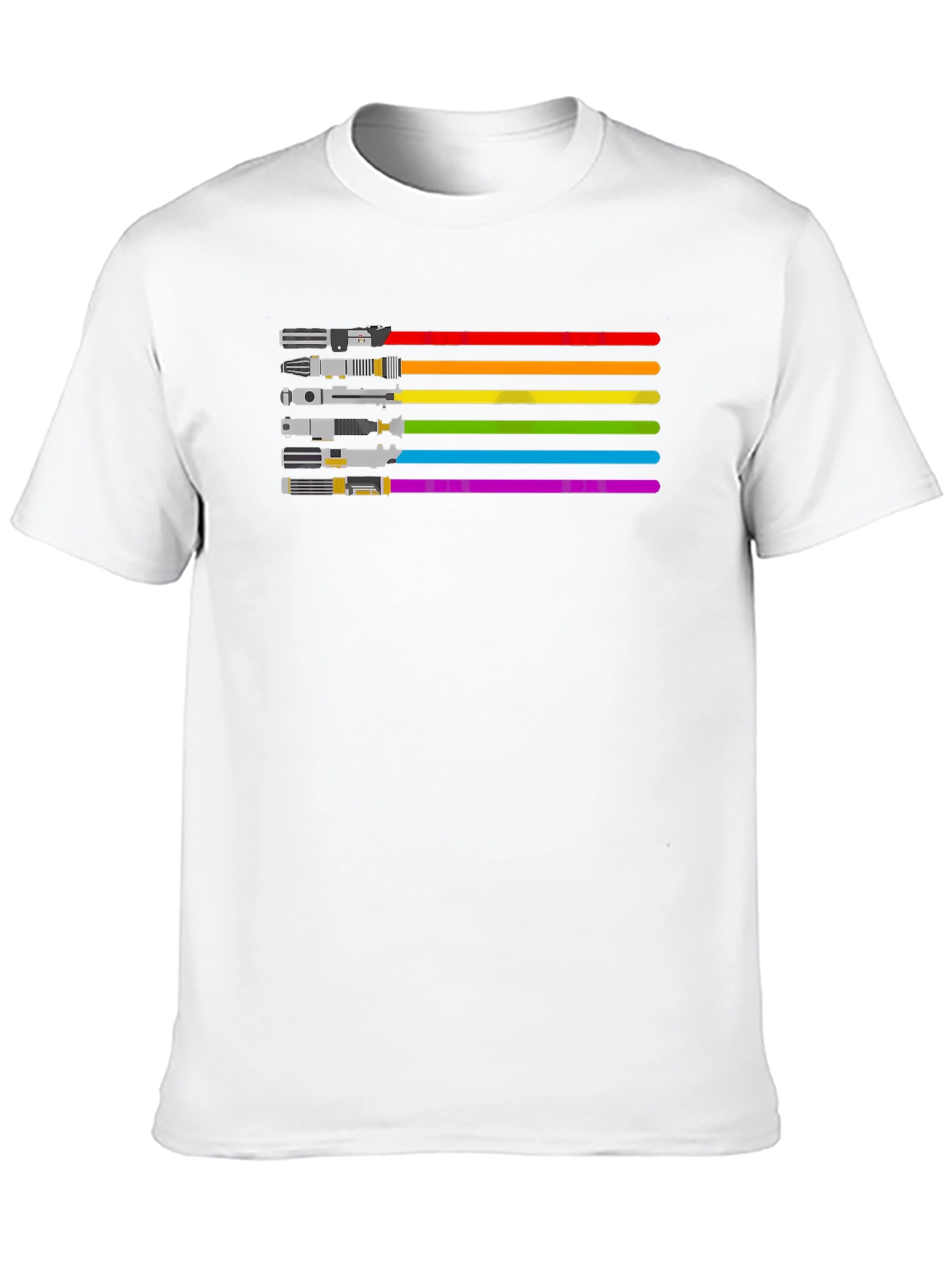 LGBTQ+ Star Wars Pride Lightsaber T-Shirt