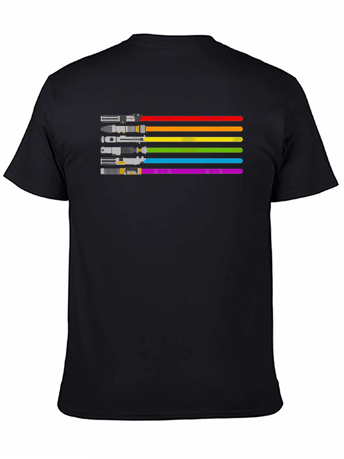 LGBTQ+ Star Wars Pride Lightsaber T-Shirt