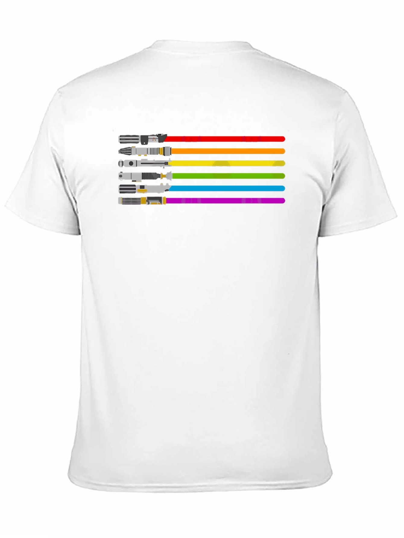 LGBTQ+ Star Wars Pride Lightsaber T-Shirt