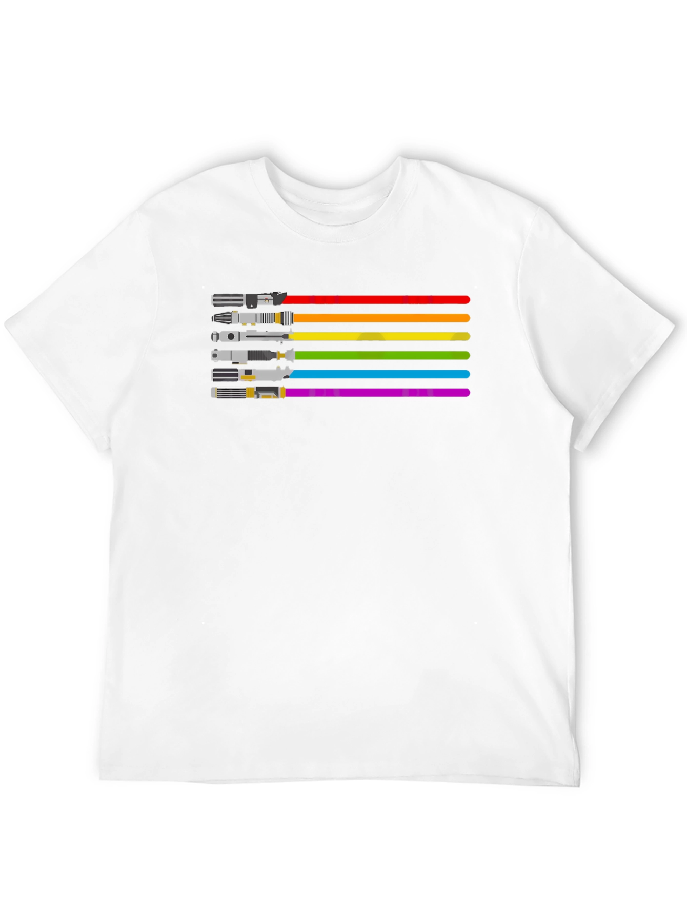 LGBTQ+ Star Wars Pride Lightsaber T-Shirt