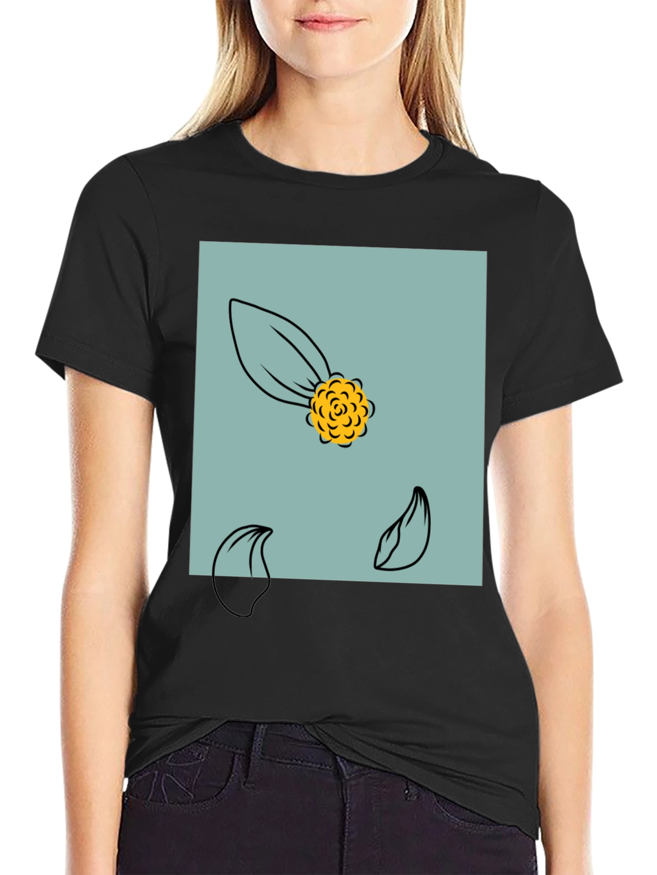 Golden Snitch Graphic Tee - Black