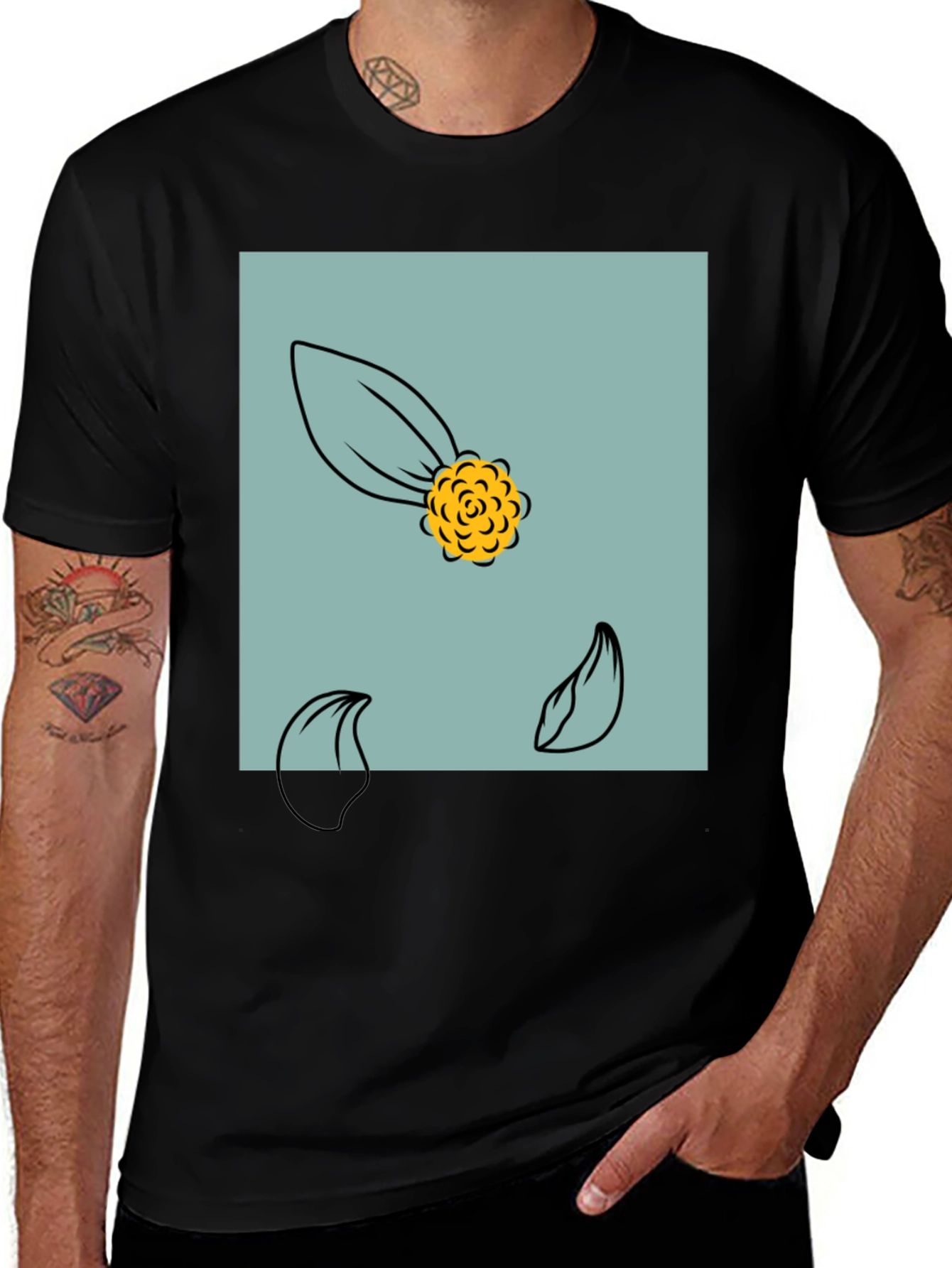 Golden Snitch Graphic Tee - Black