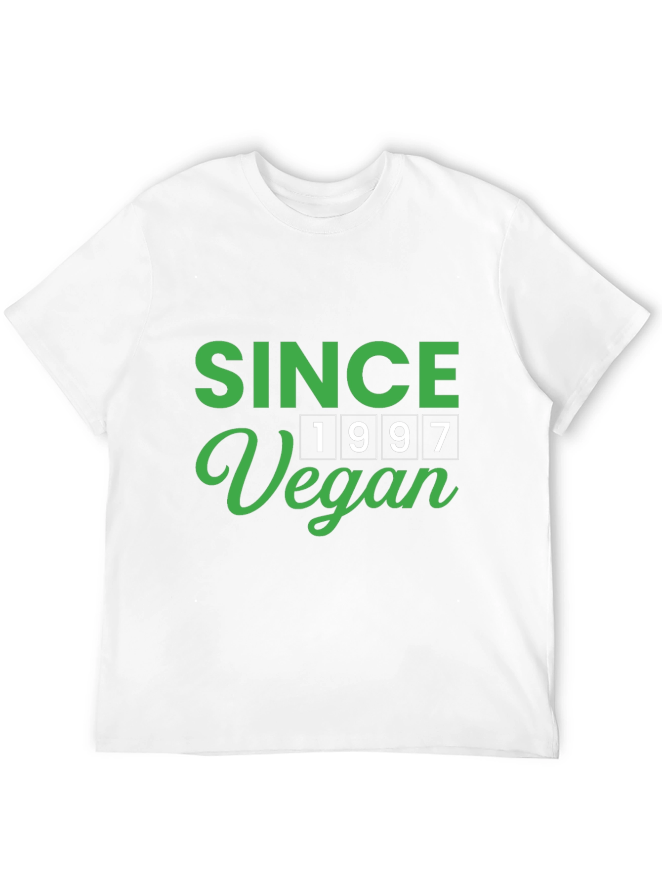 Vegan Since 1997 Black Graphic T-Shirt