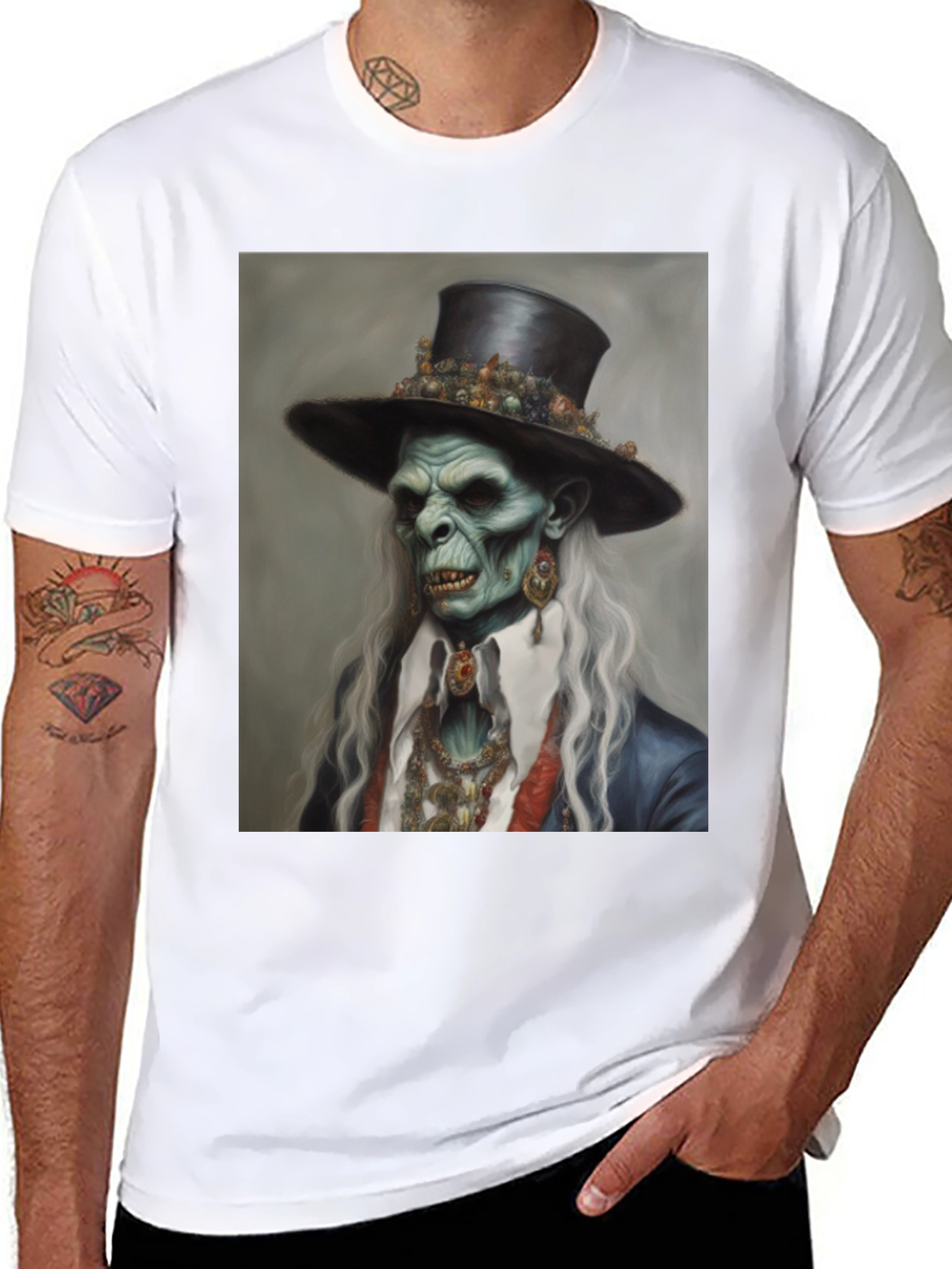 Steampunk Zombie T-Shirt - Unique Graphic Tee