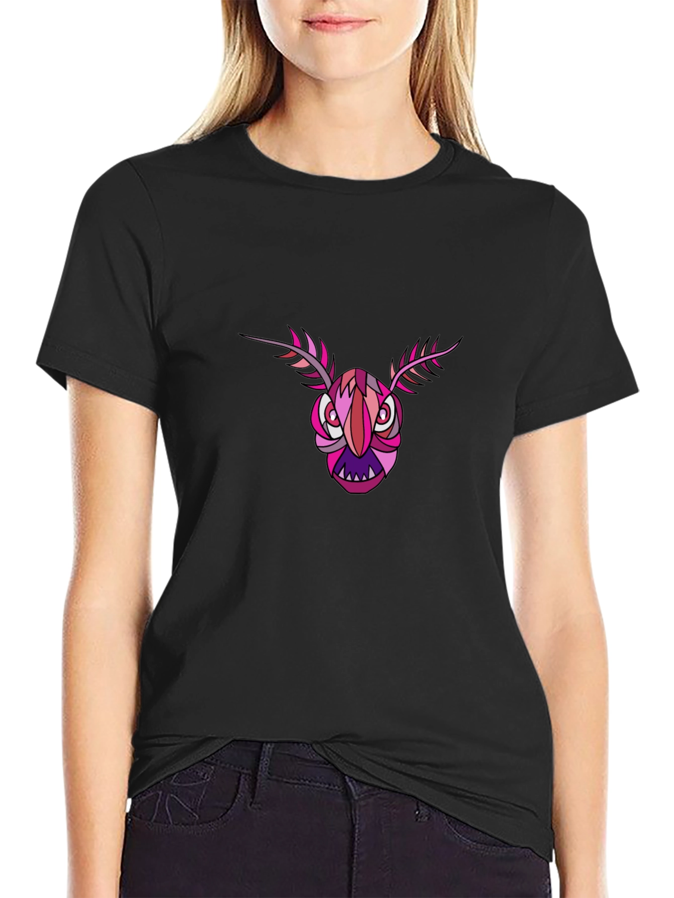 Geometric Moth T-Shirt