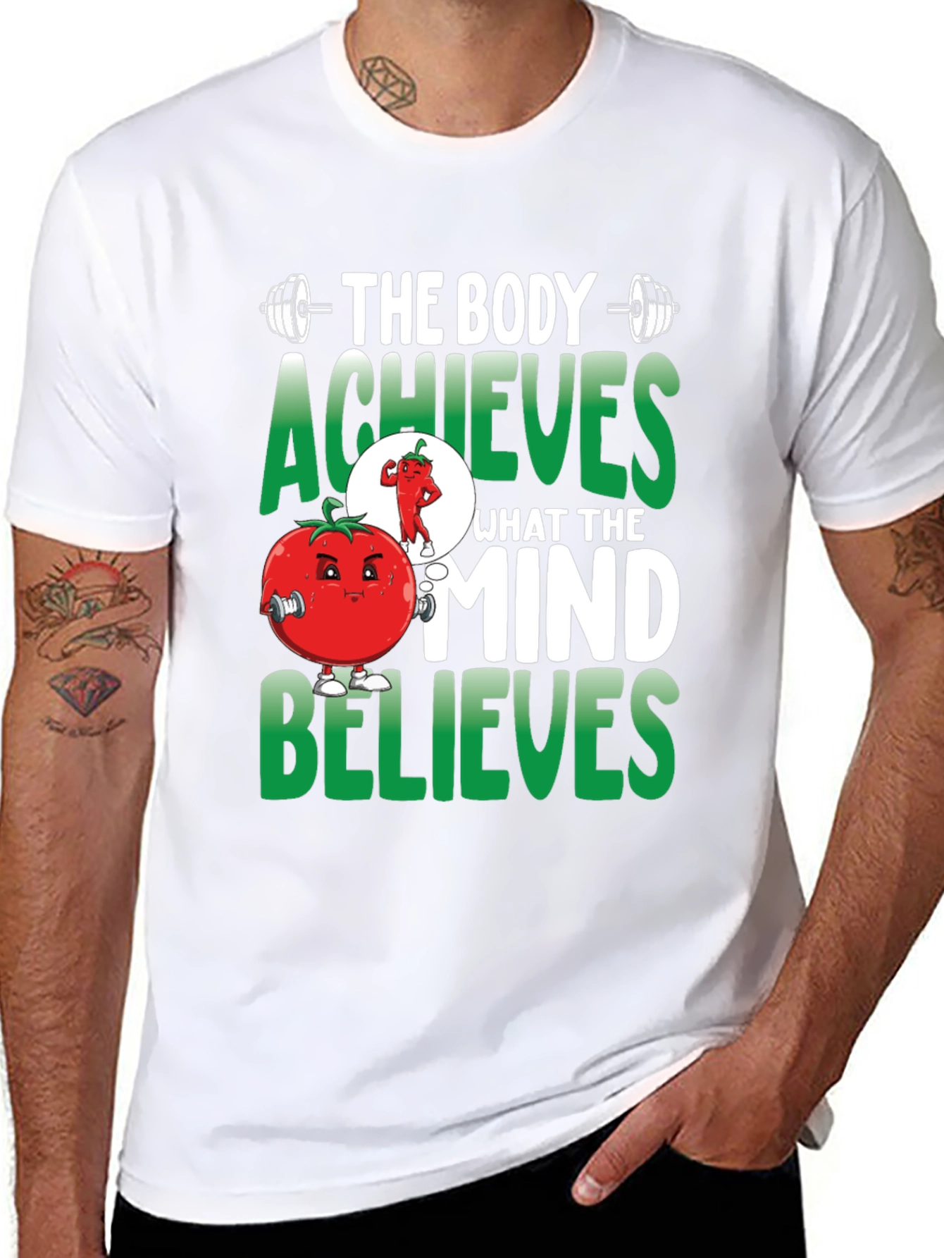 Body Achieves Mind Believes T-Shirt