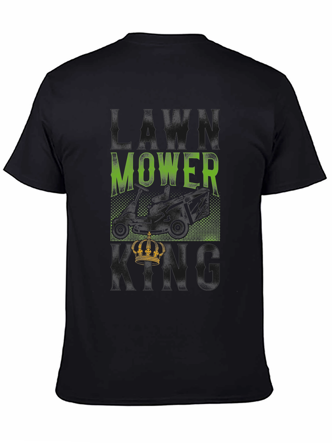 Lawn Mower King Graphic T-Shirt