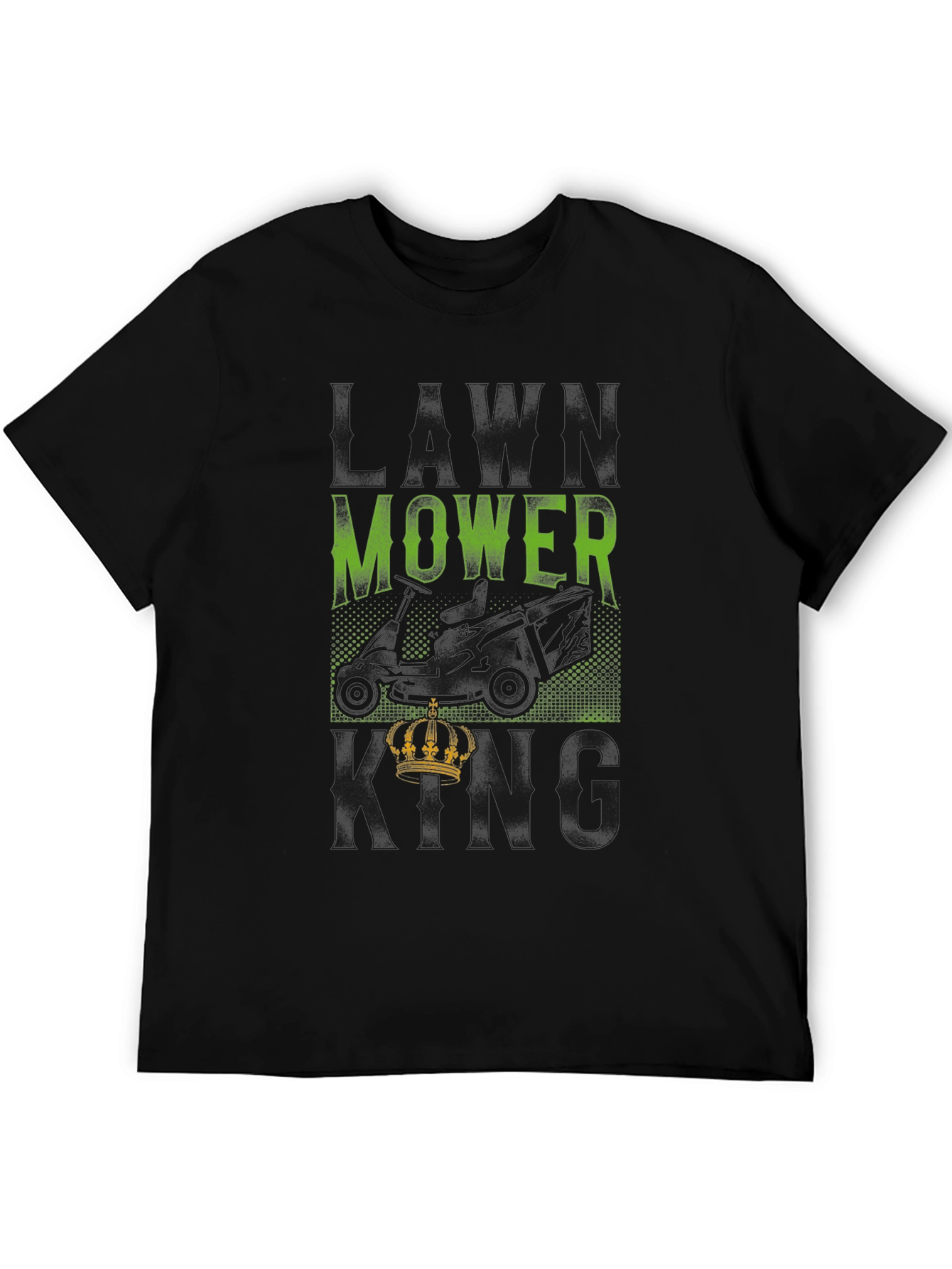 Lawn Mower King Graphic T-Shirt