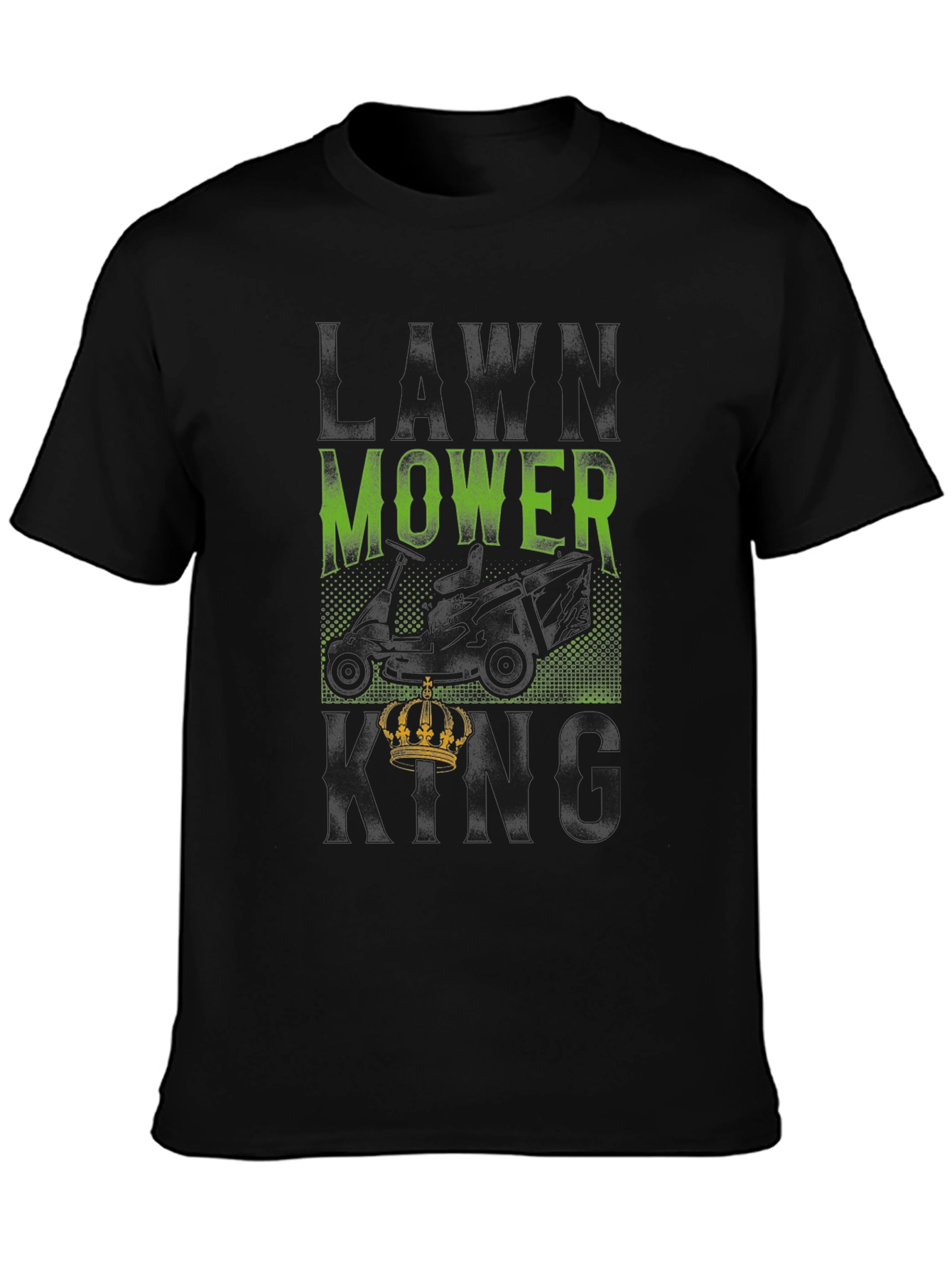 Lawn Mower King Graphic T-Shirt