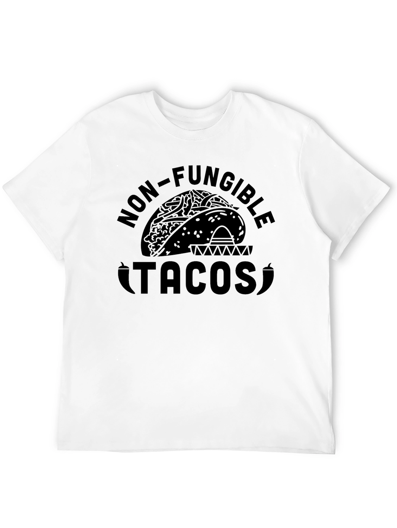 Non-Fungible Tacos Graphic Tee - Black