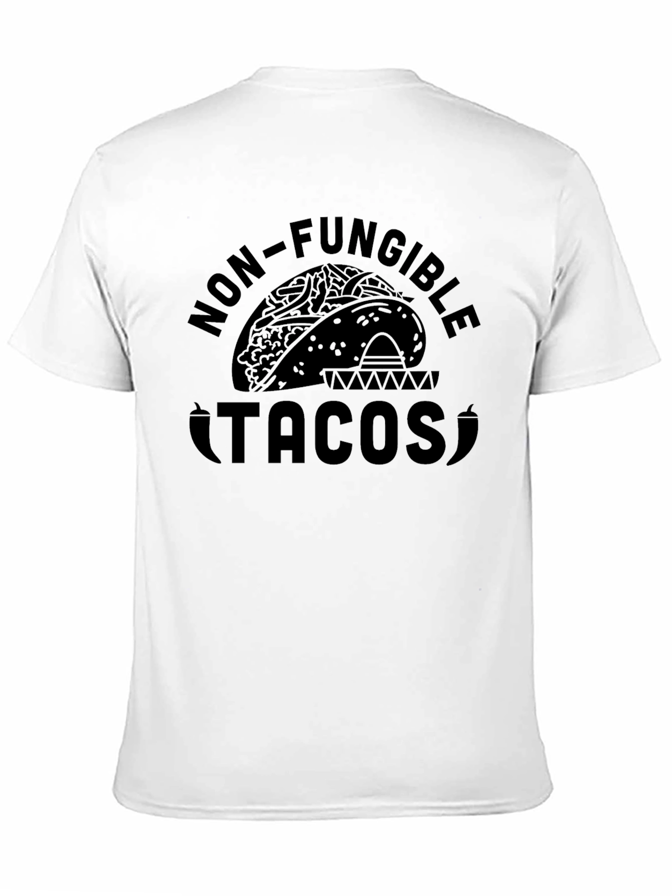 Non-Fungible Tacos Graphic Tee - Black