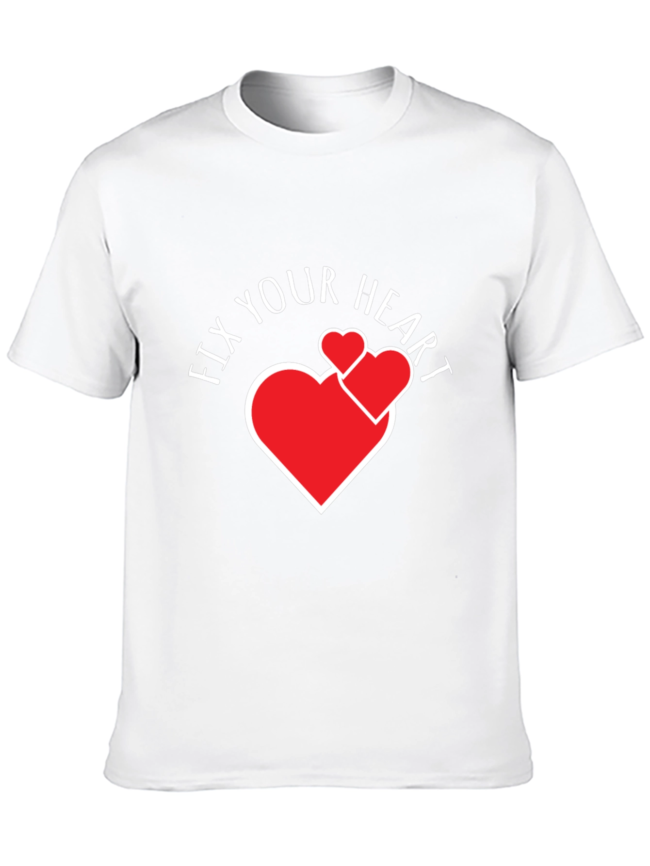 Fix Your Heart Graphic Tee - Stylish Comfort