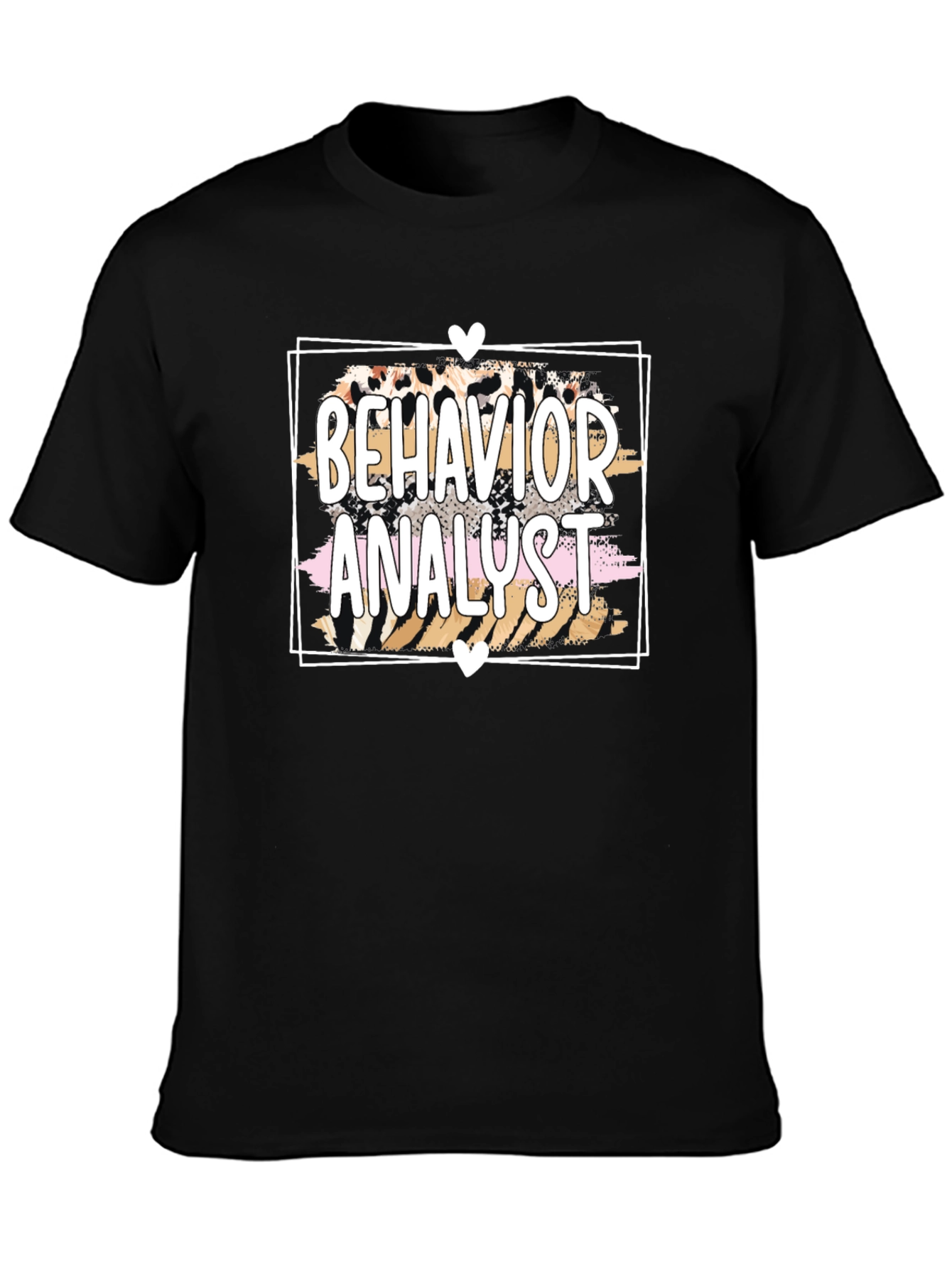 Behavior Analyst Leopard Print T-Shirt