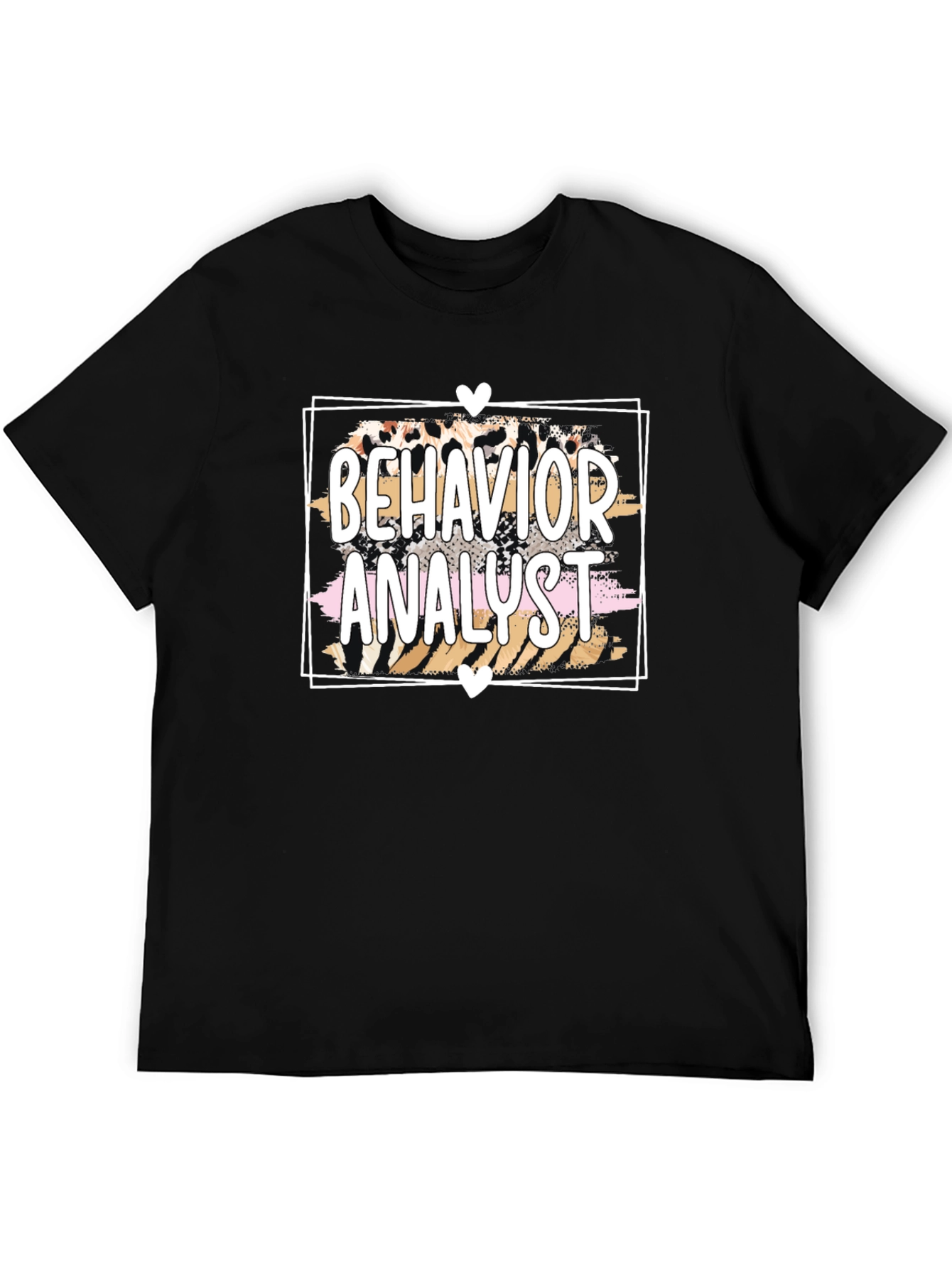 Behavior Analyst Leopard Print T-Shirt