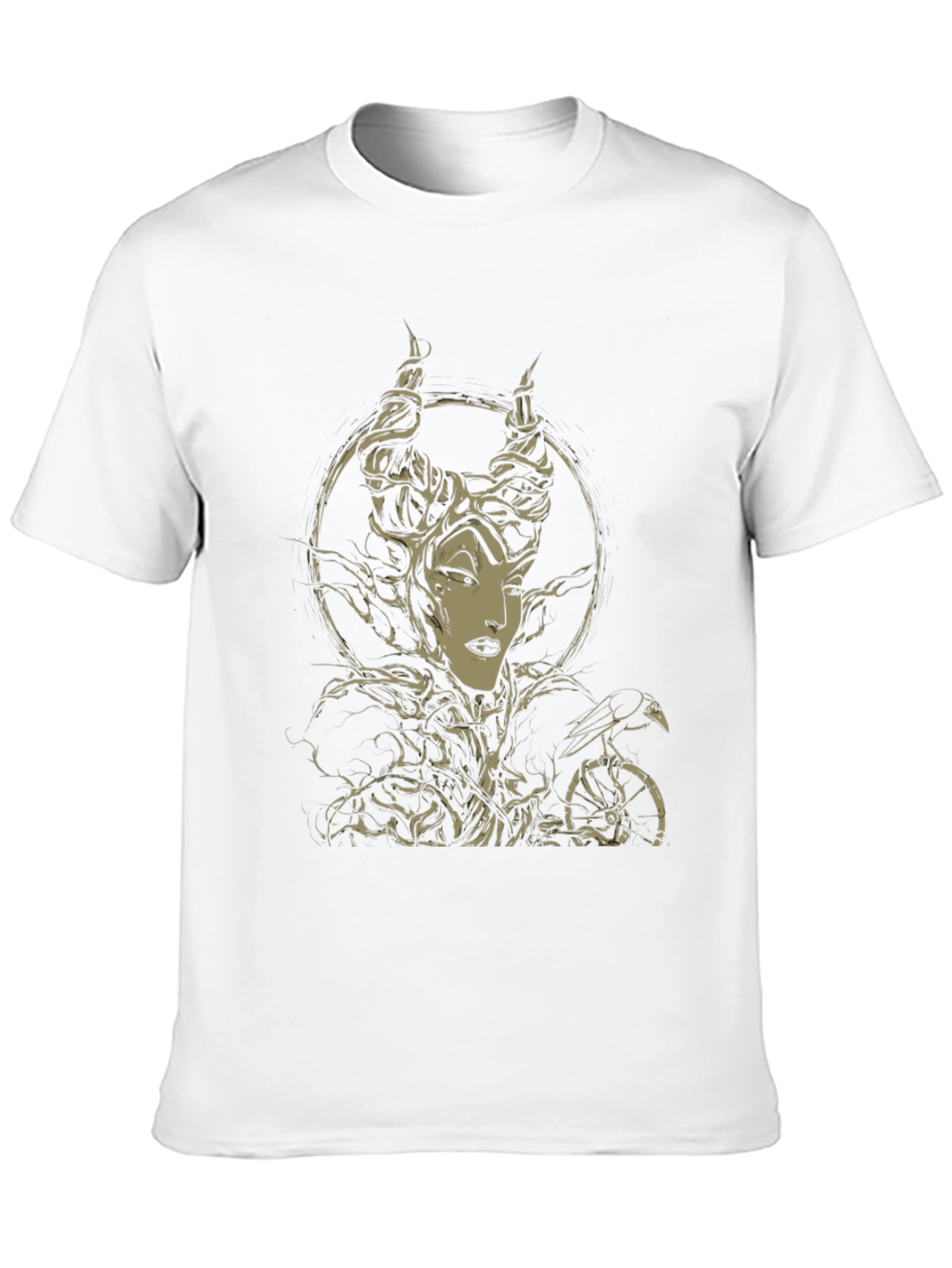 Maleficent Graphic T-Shirt - Black Cotton Tee