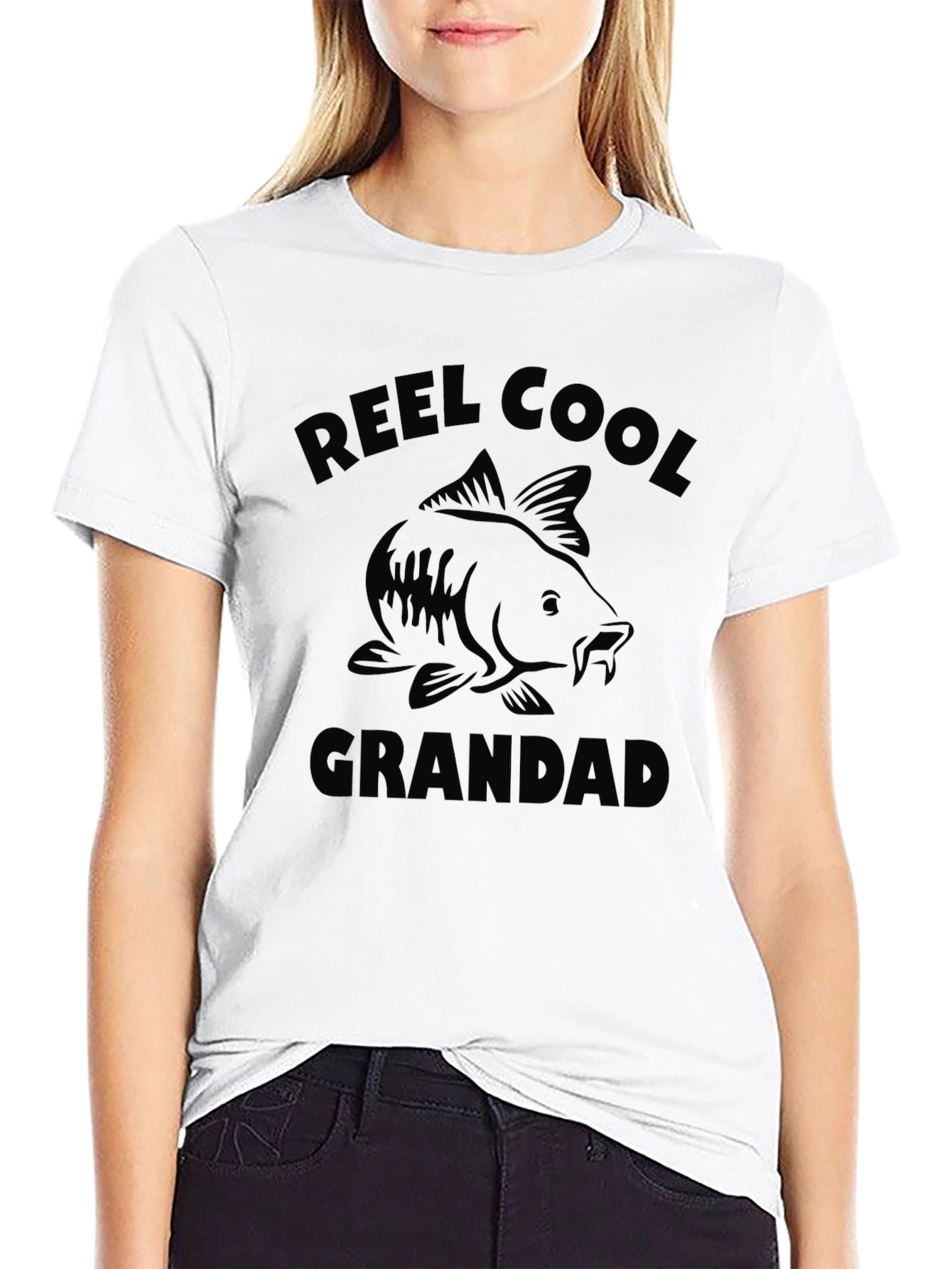 Reel Cool Grandad Fishing T-Shirt
