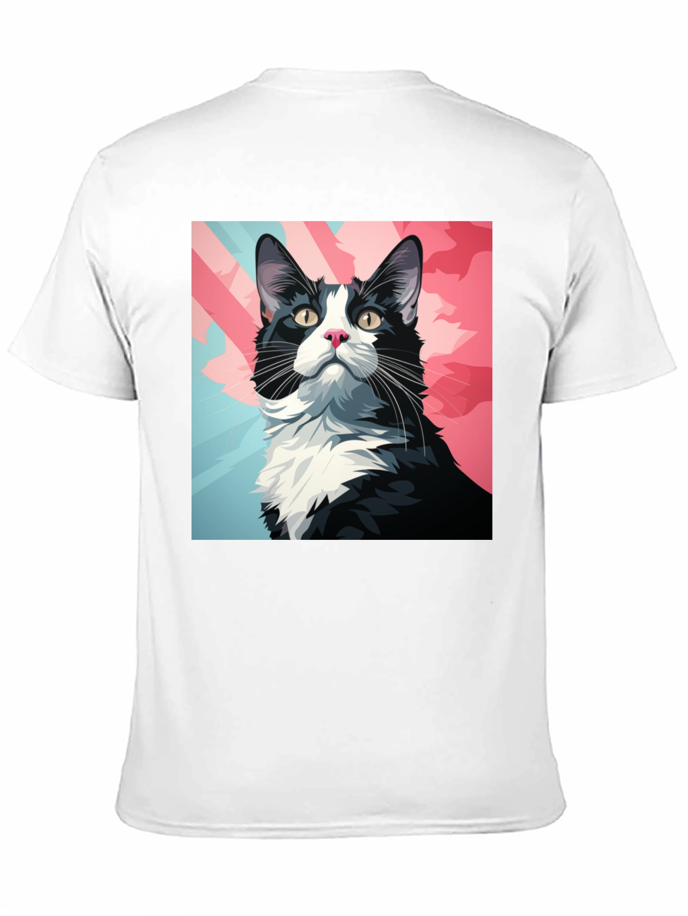 Cool Cat Graphic Tee - Black T-Shirt