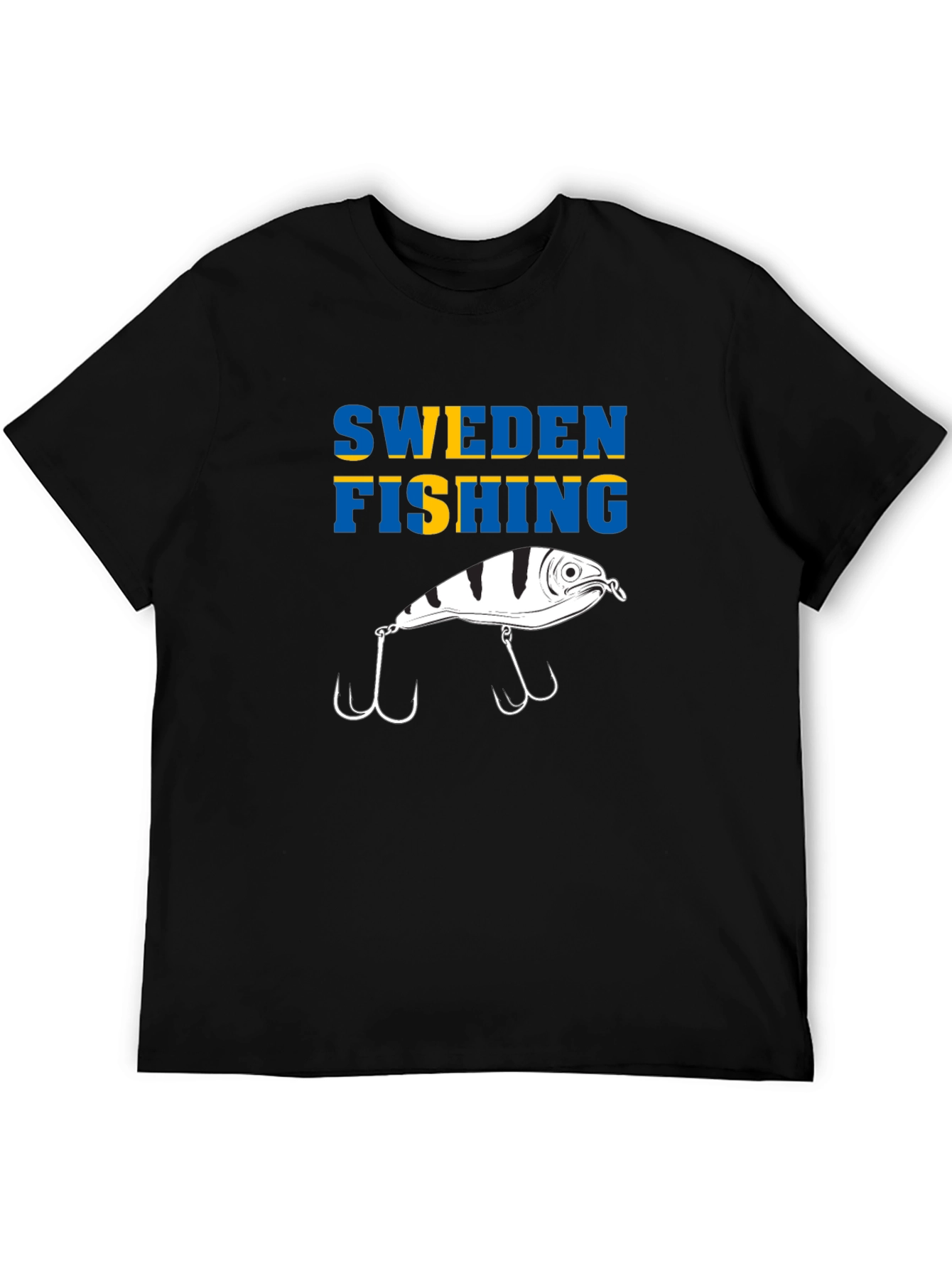 Sweden Fishing T-Shirt | Fishing Lure Tee