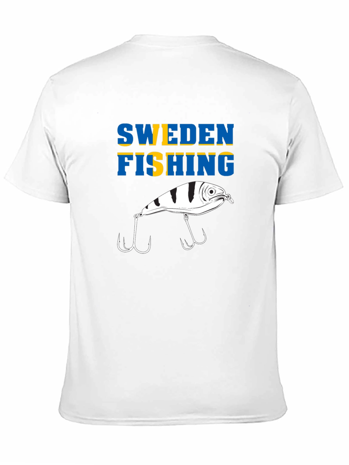 Sweden Fishing T-Shirt | Fishing Lure Tee